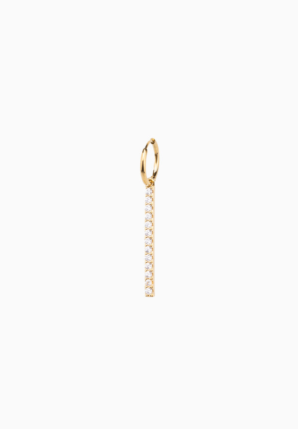 Zircon Bar Earring (Unit)