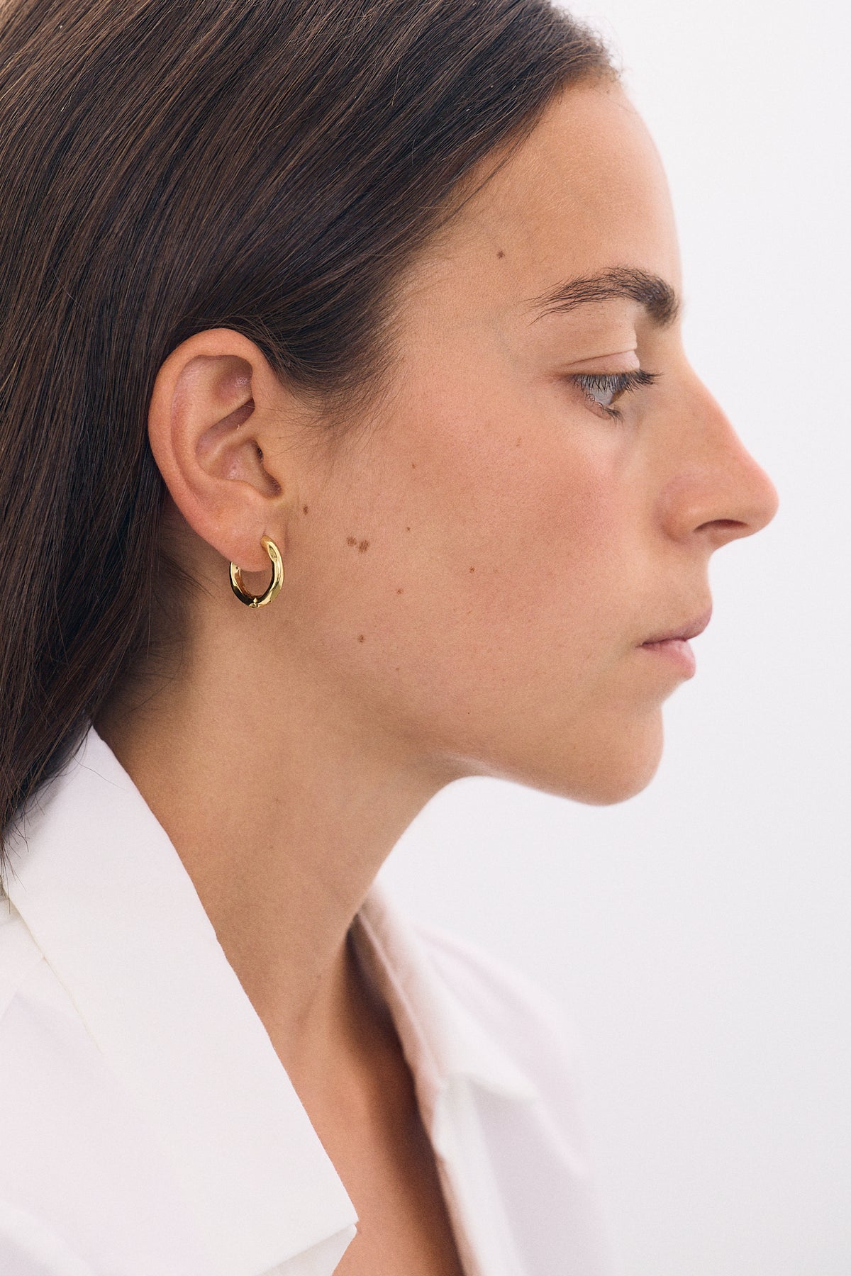 Mini Irregular Earring 12 mm