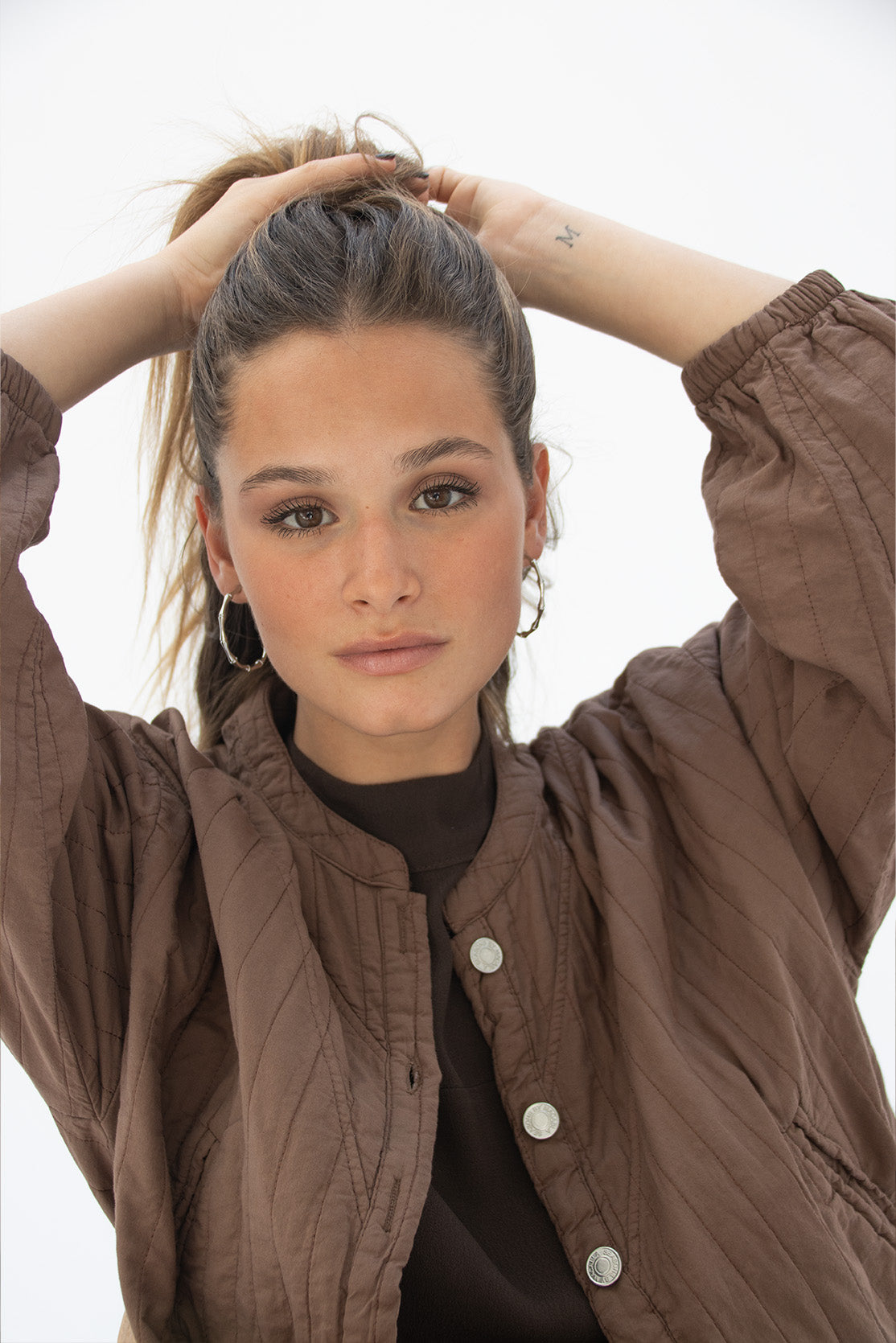 Aros Bambú Mediano (Par)