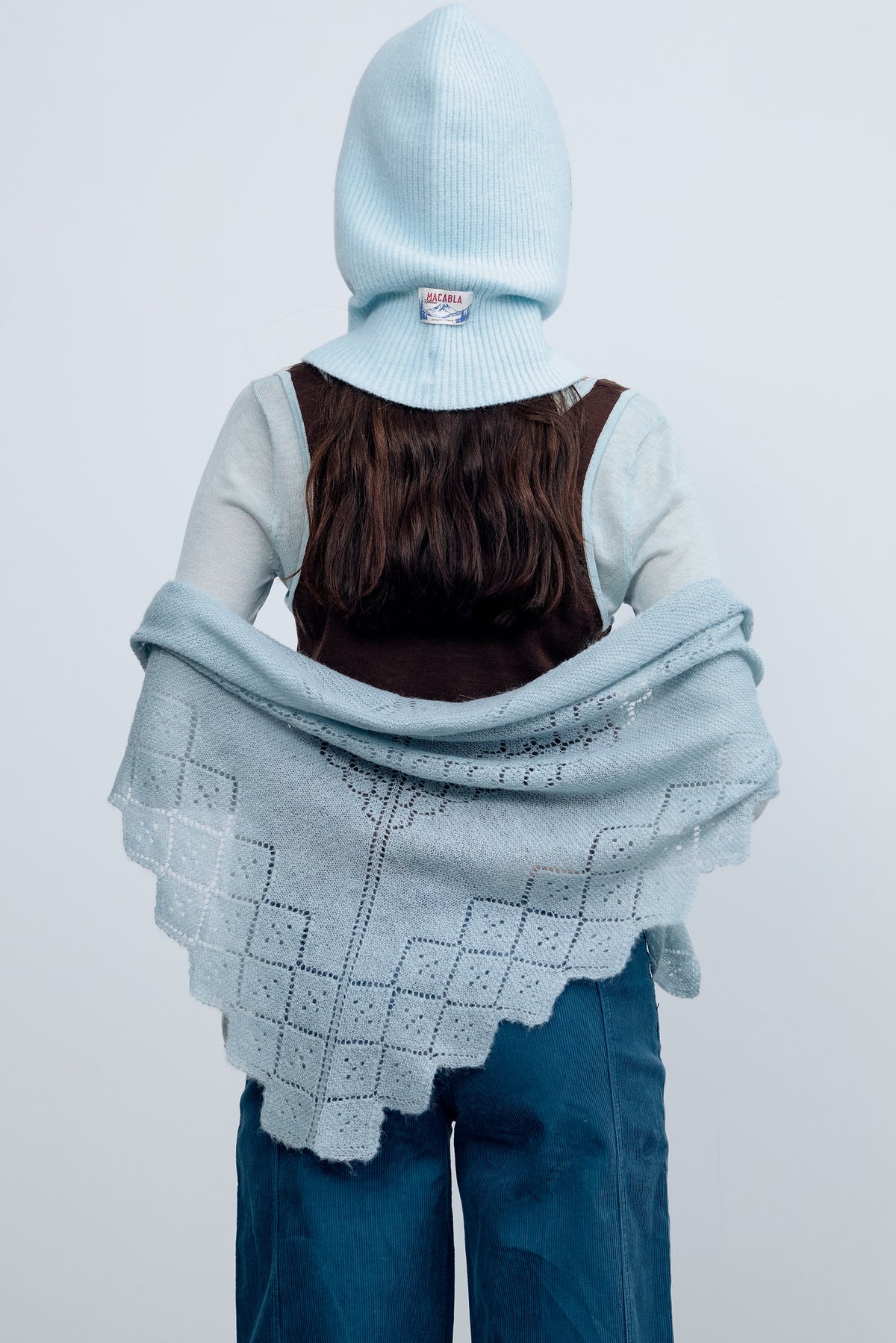 Balaclava Botones Celeste y Marino