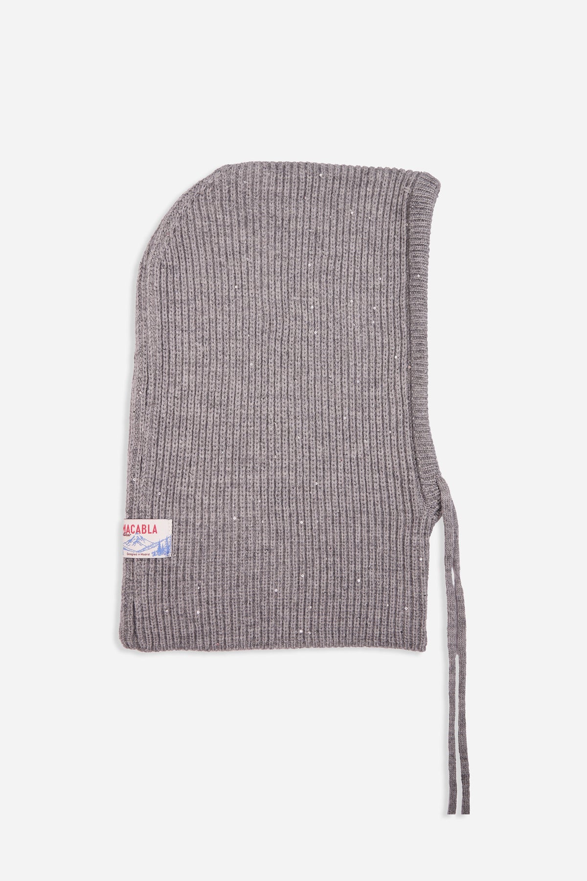 Balaclava Brillo Gris Oscuro