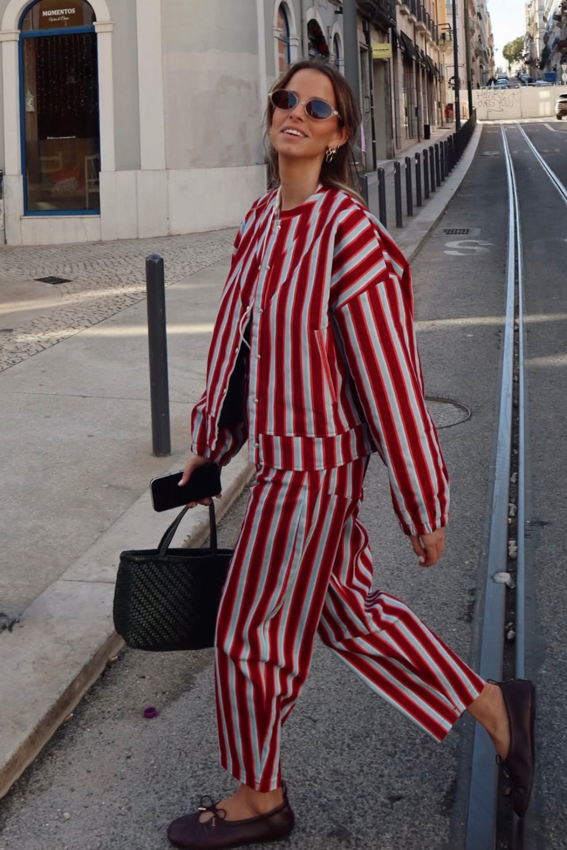 Pantalon Ballon Burgundy Blue