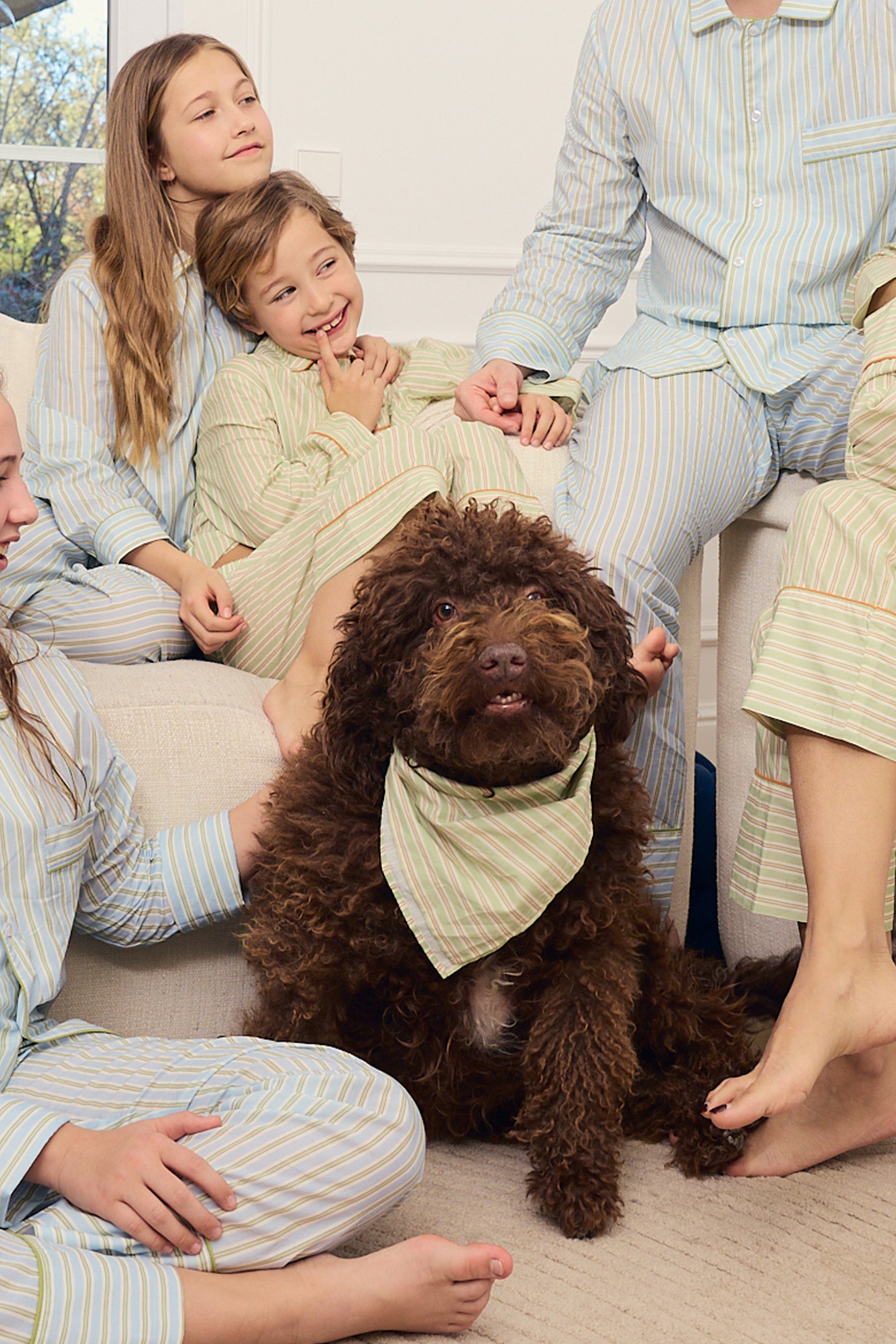 Bandana Rayures Vertes