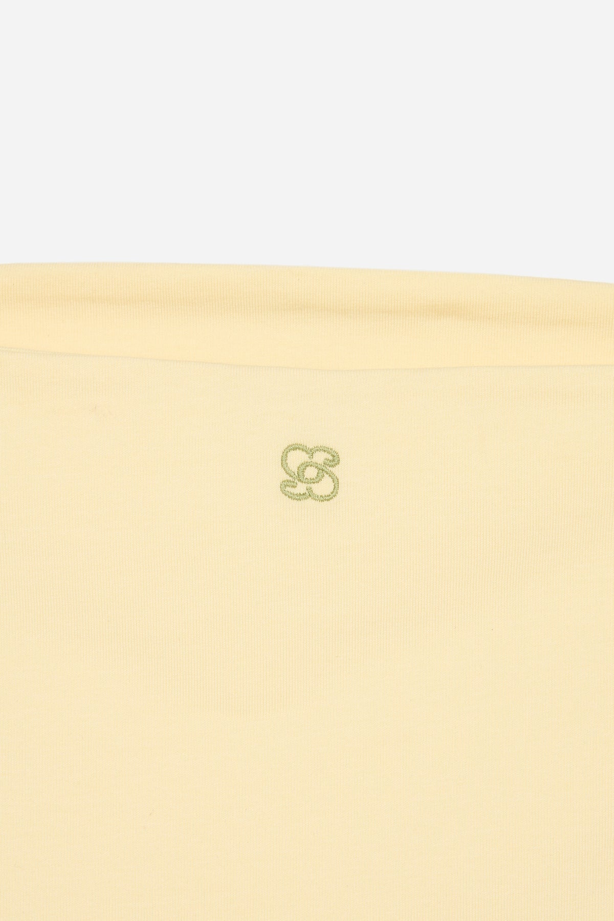 Yellow Bandeau Top