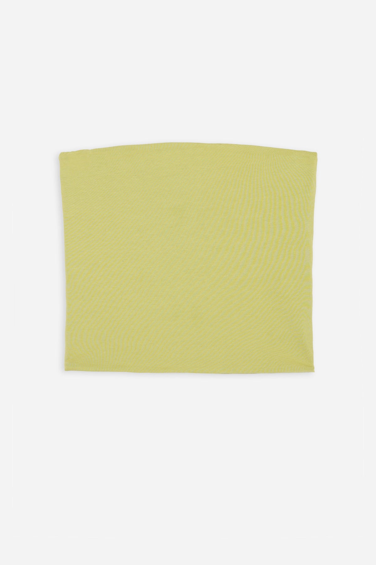 Green Bandeau Top