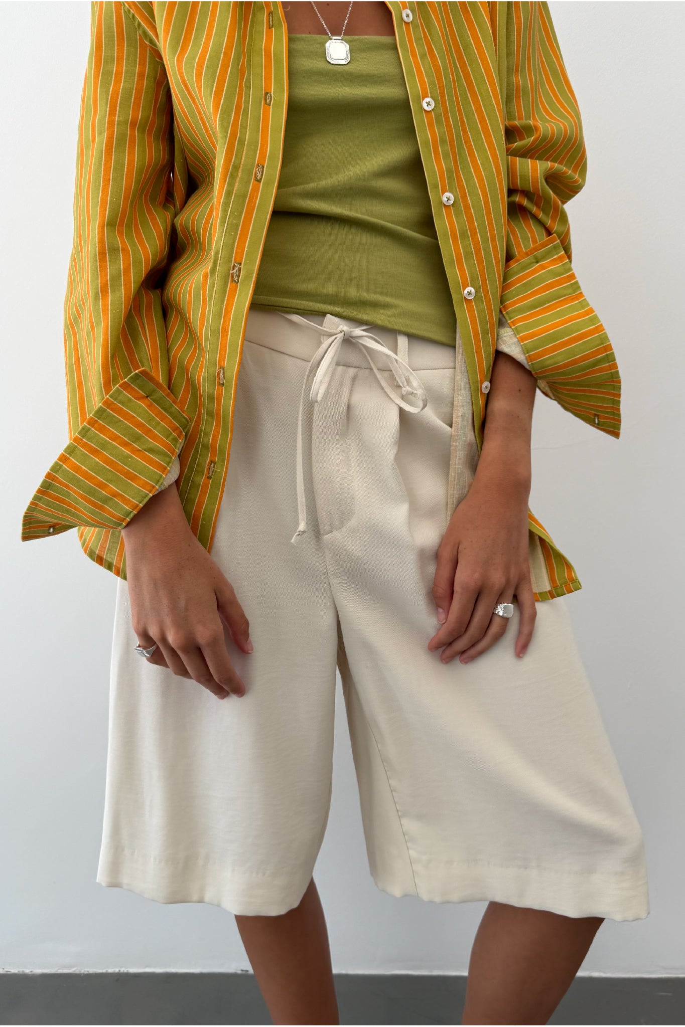 Bermudas Tencel Crudo