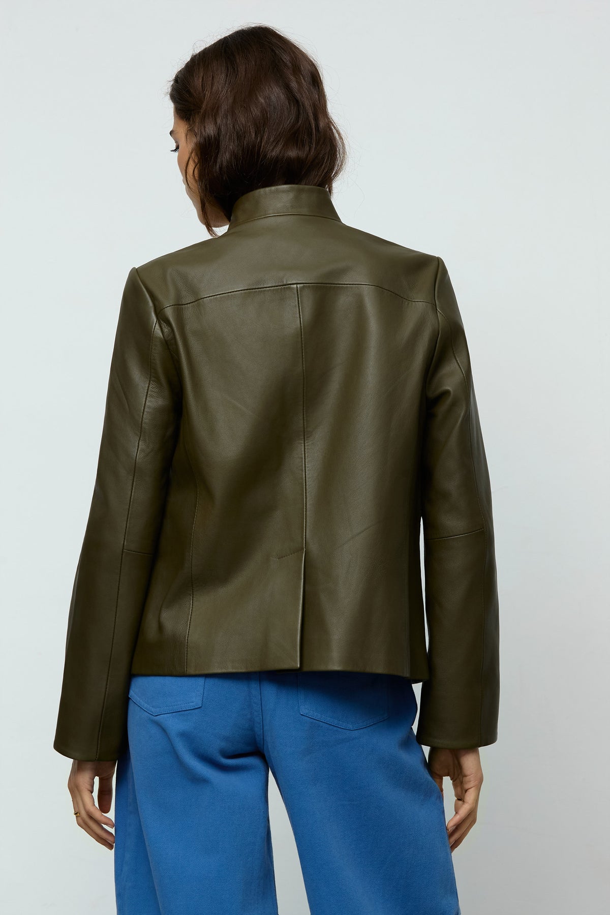Blazer Piel Verde