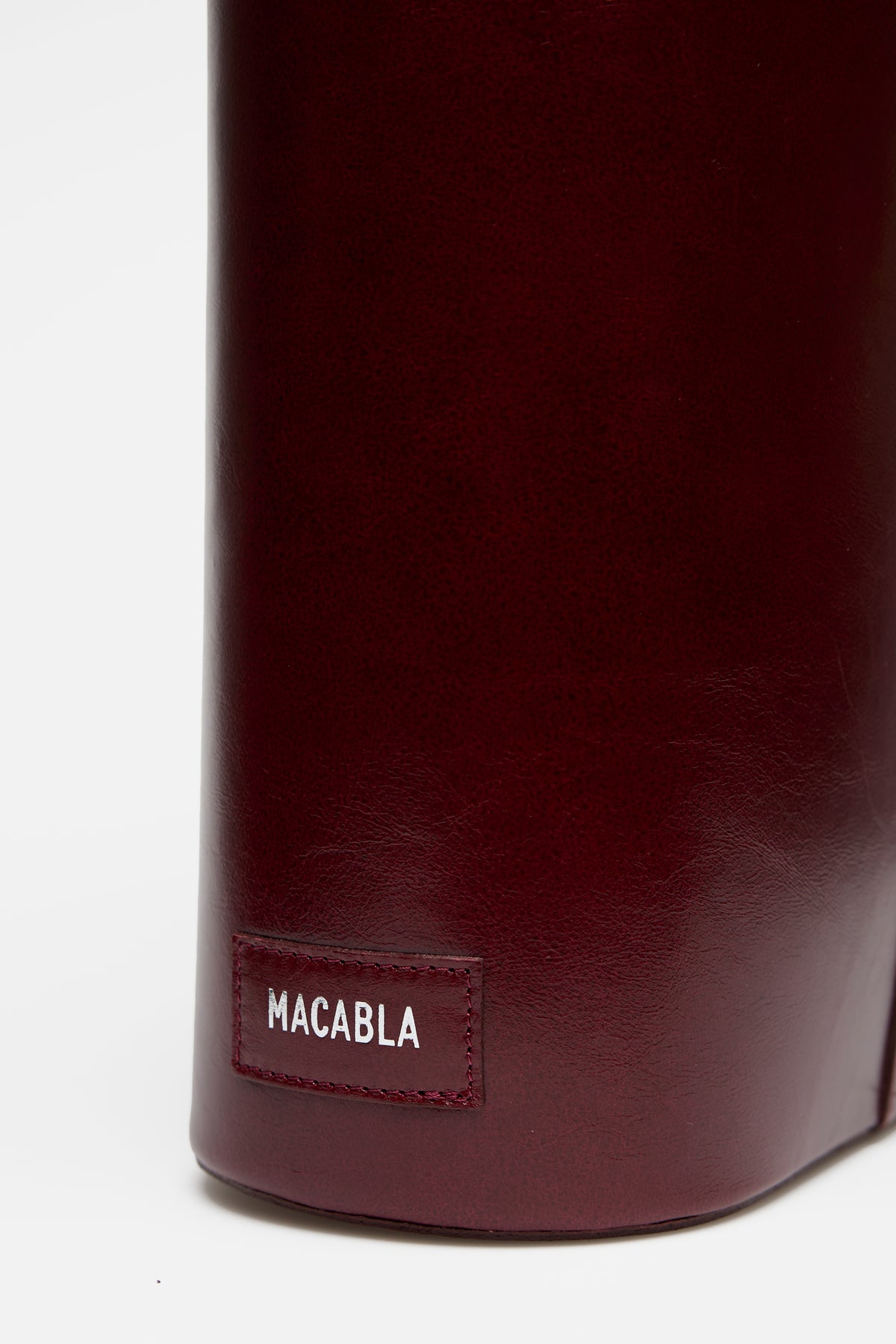 Burgundy Bucket Bag