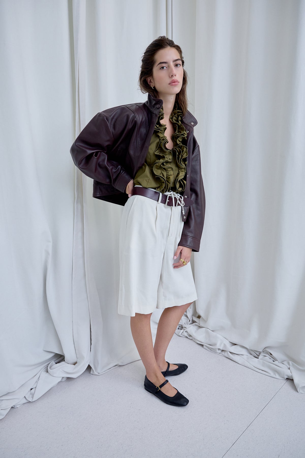Bermudas Tencel Crudo