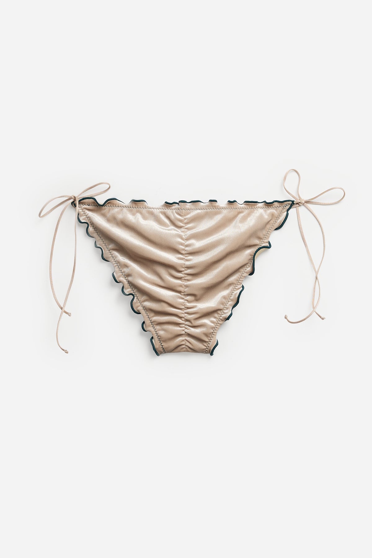 Bikini Bottom Velvet Champagne
