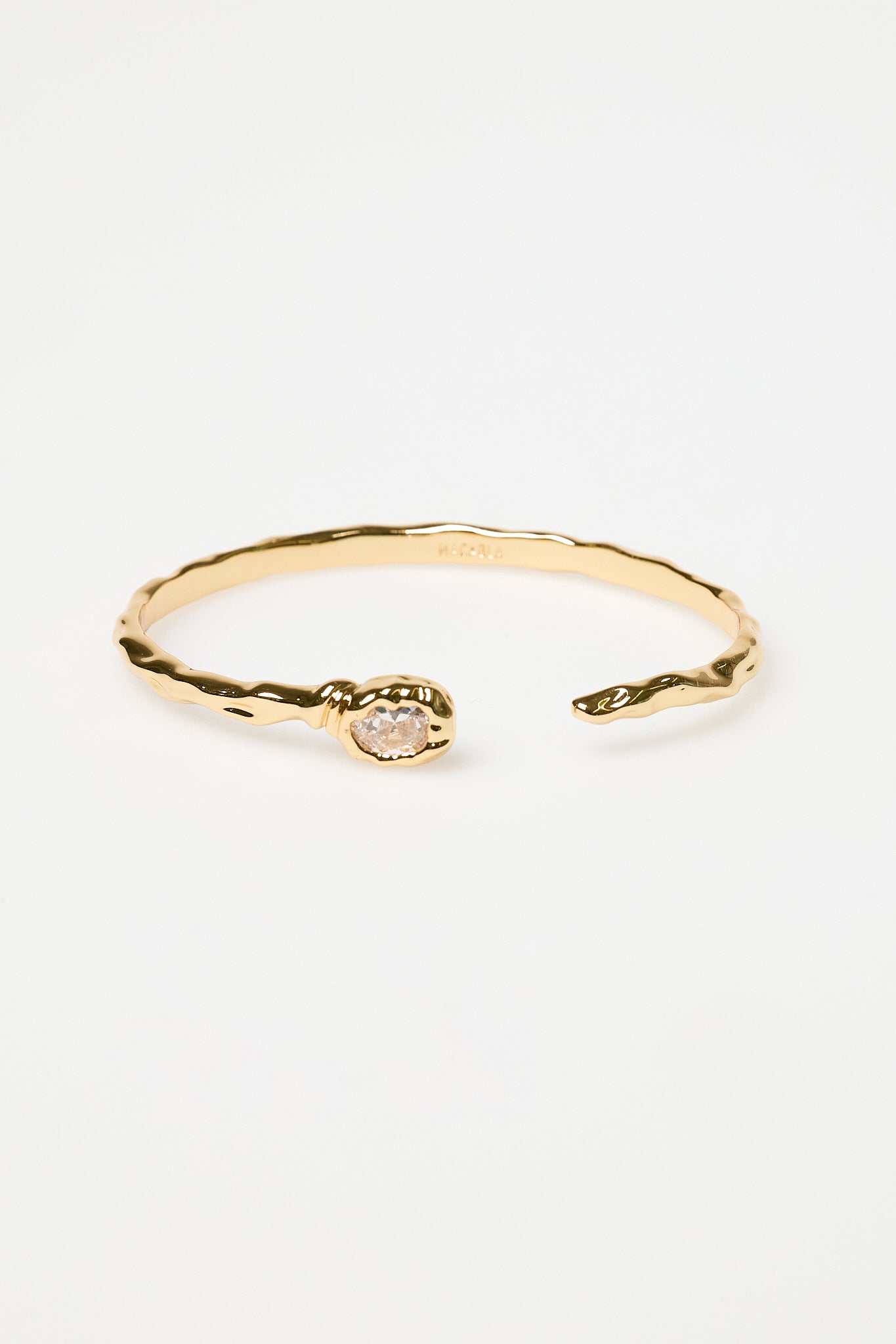 Bracelet irrégulier en zircone