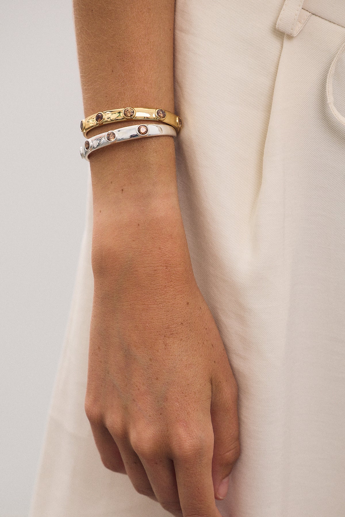 Brown Zirconia Bracelet