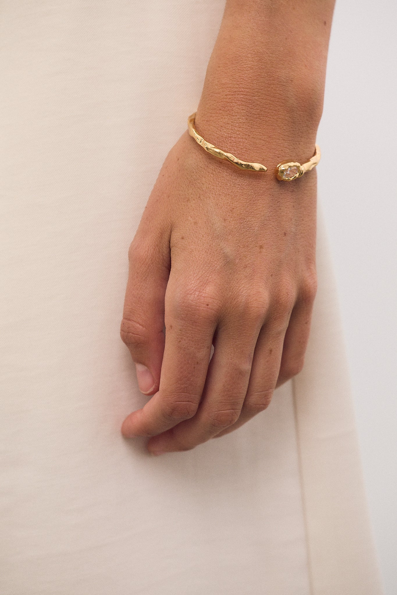 Irregular Zircon Bracelet