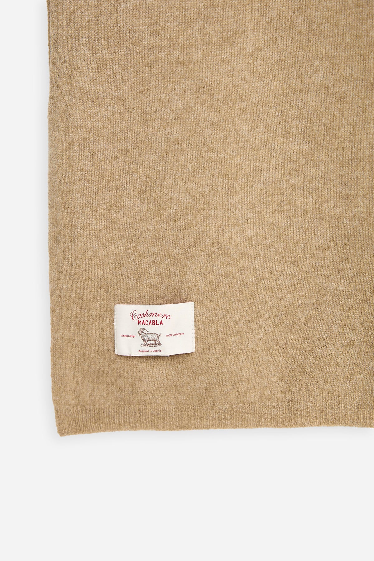 Bufanda Cashmere Beige
