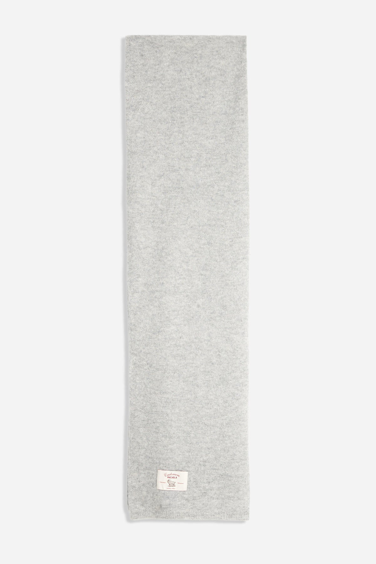 Grey Cashmere Scarf