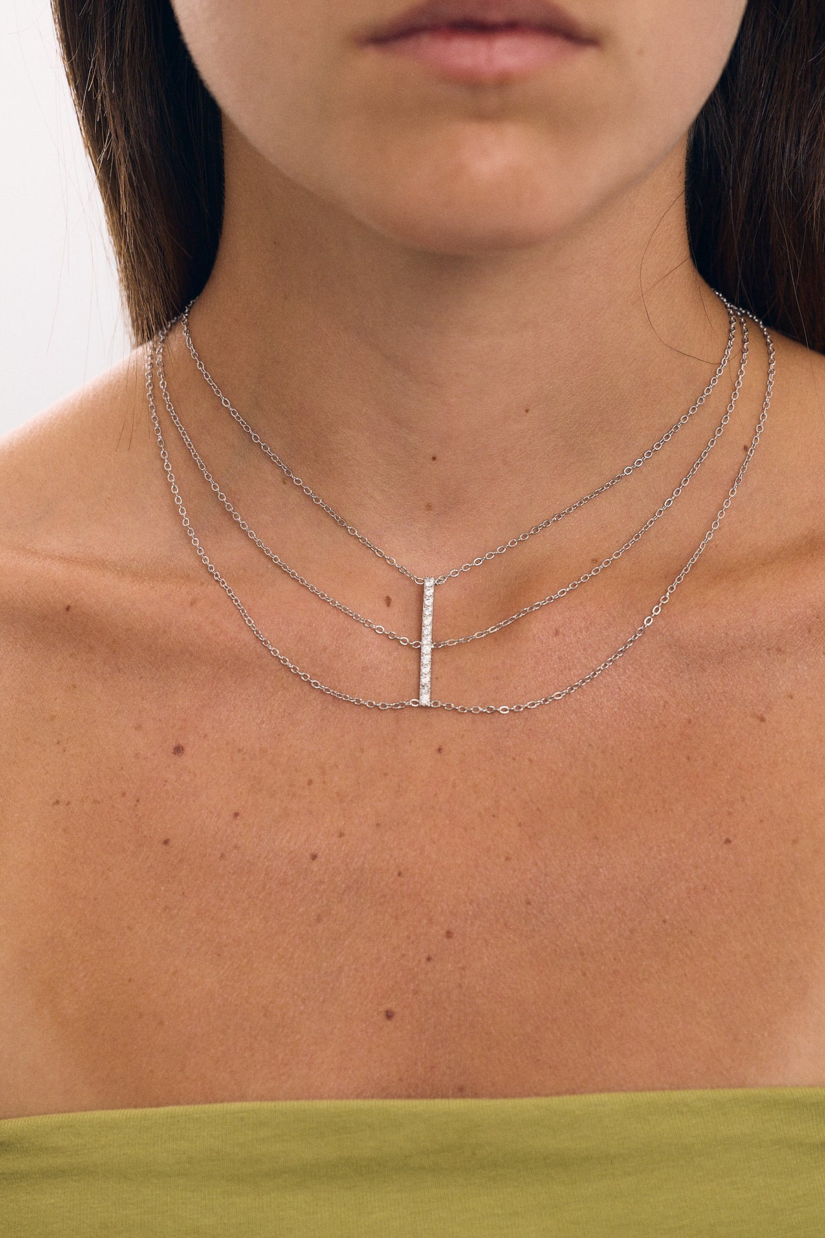 Triple Bar Necklace