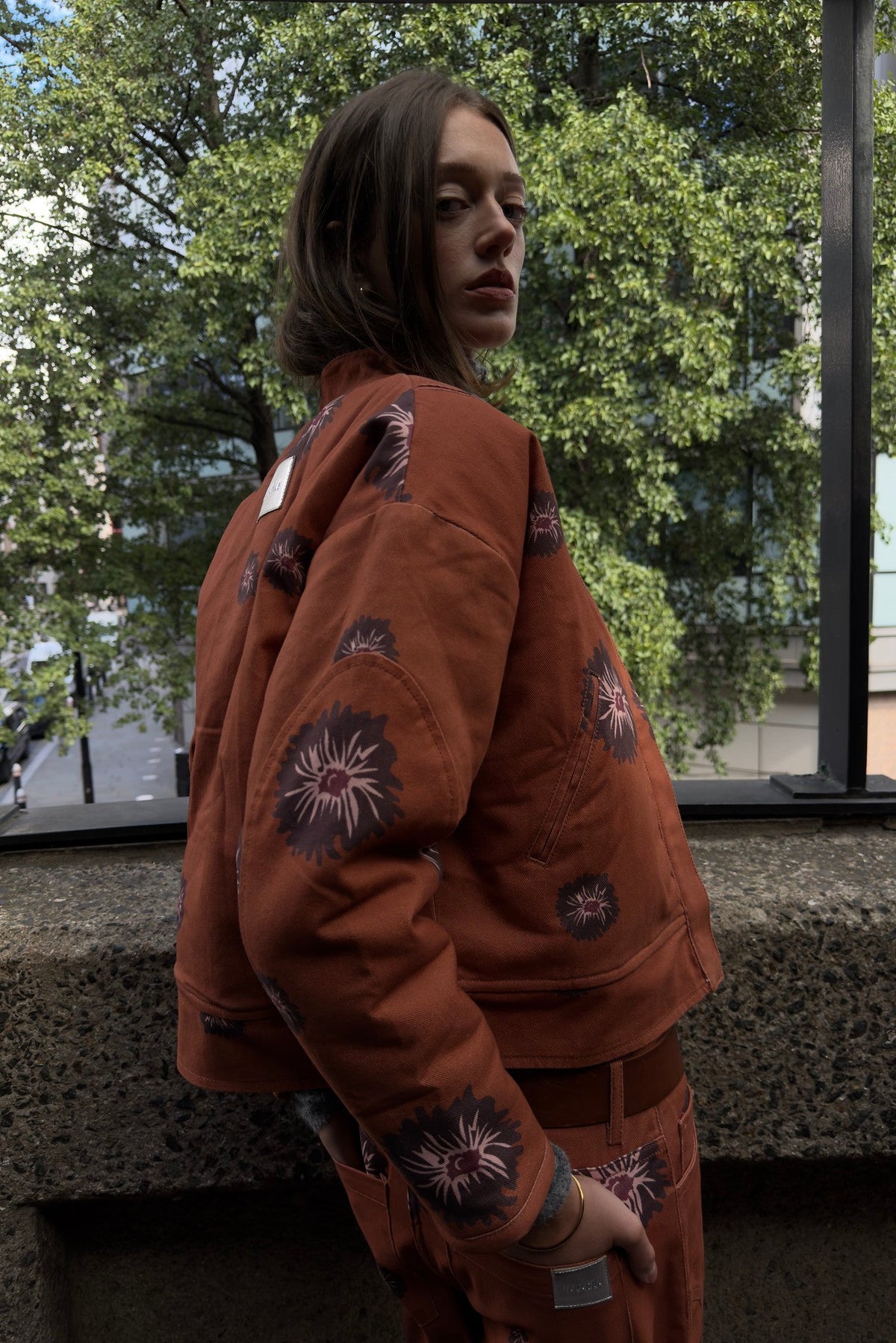 Bomber Camelia Teja