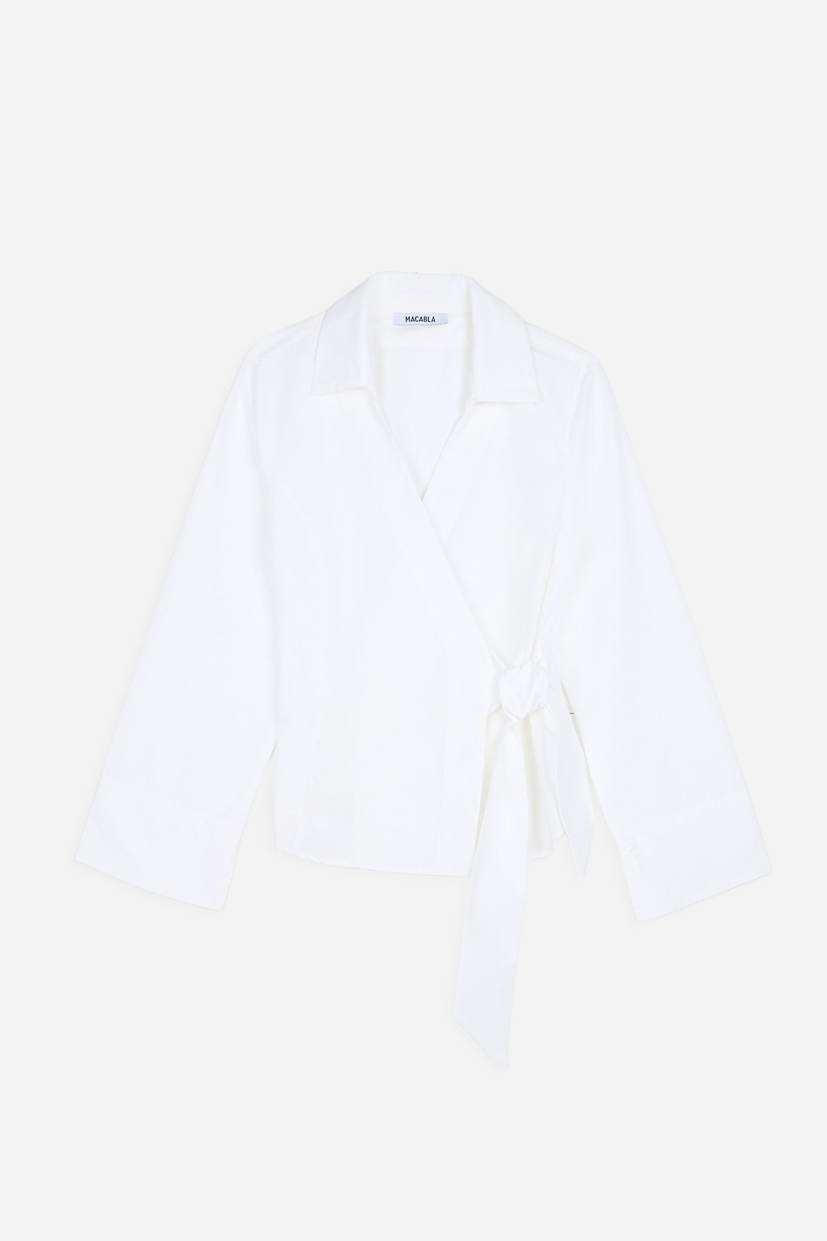 White Tie Blouse