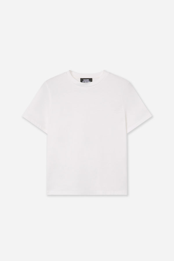 White Cotton T-shirt