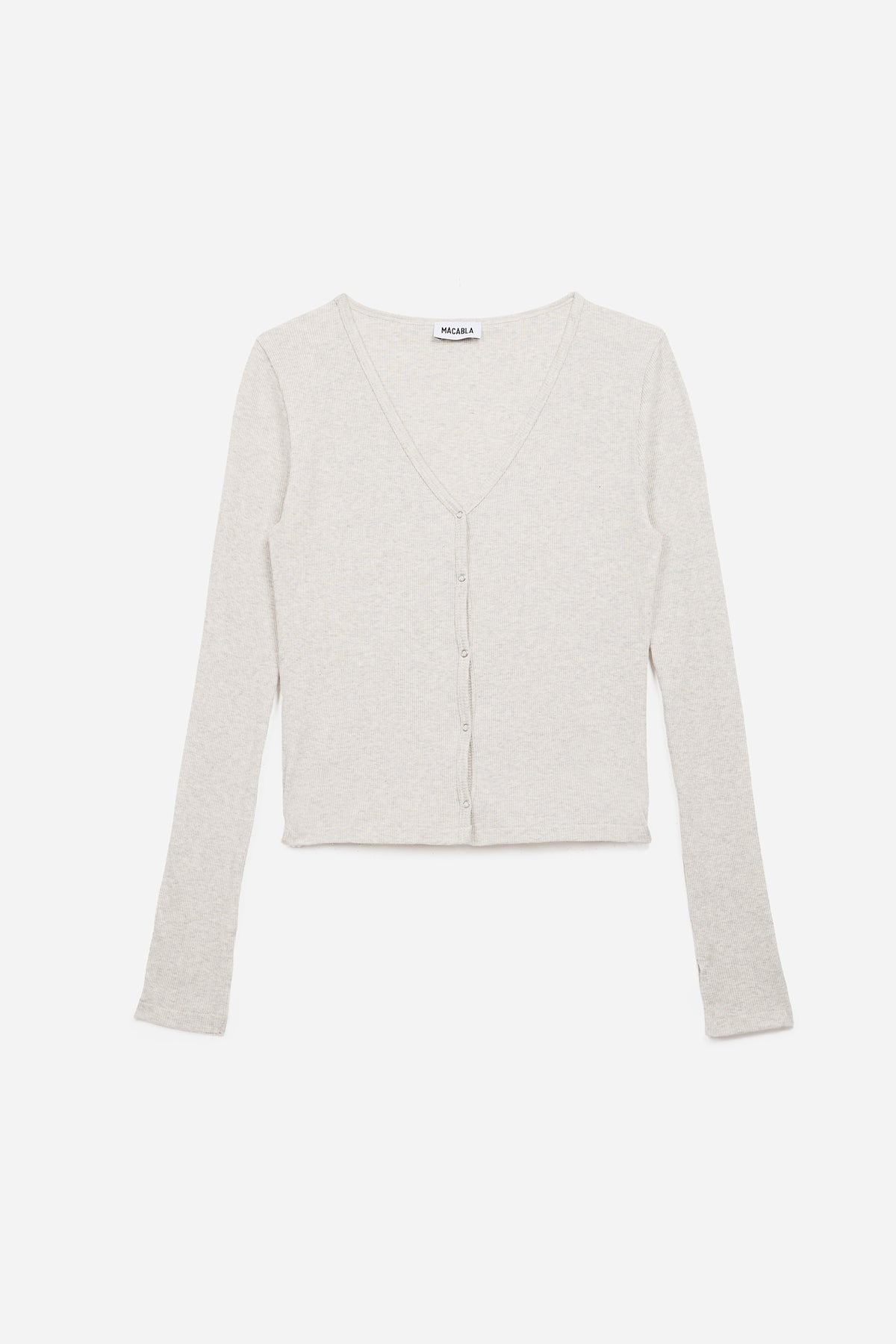 Cardigan Gris
