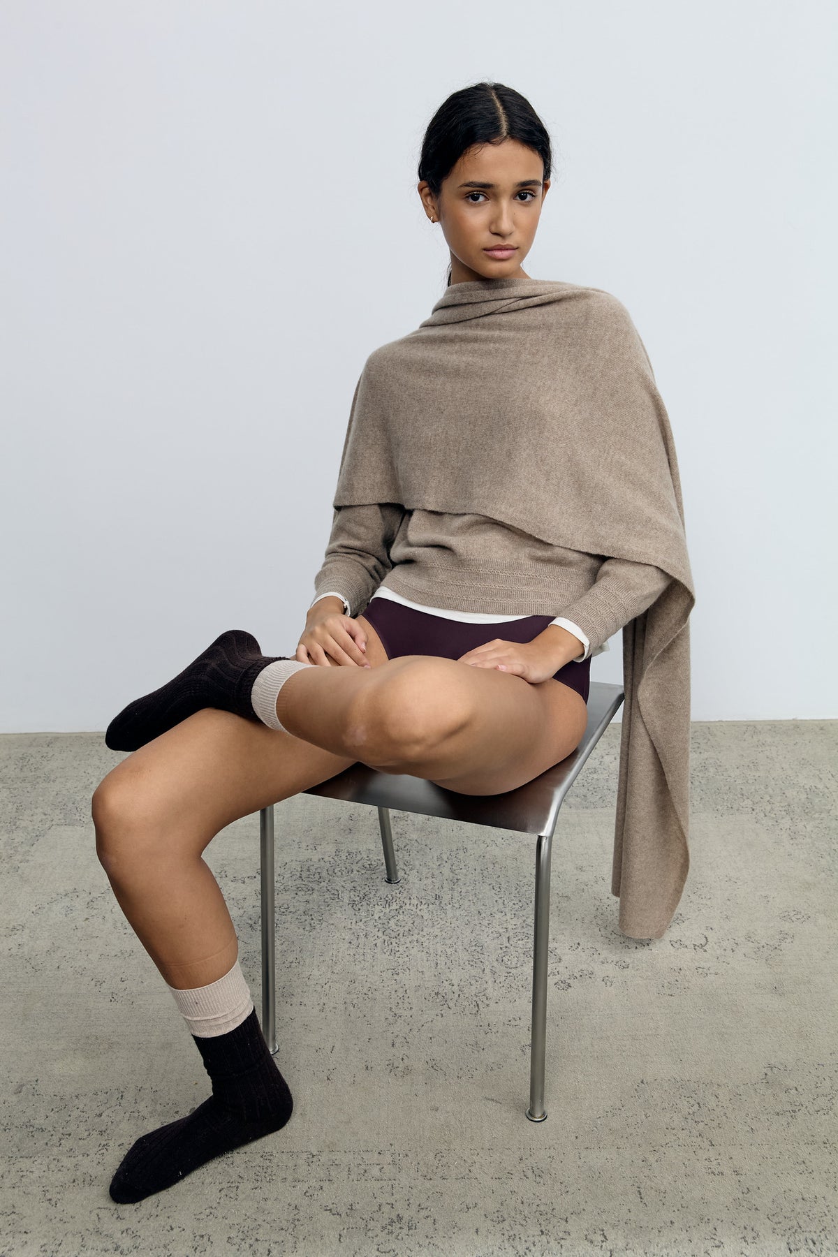 Bufanda Cashmere Beige