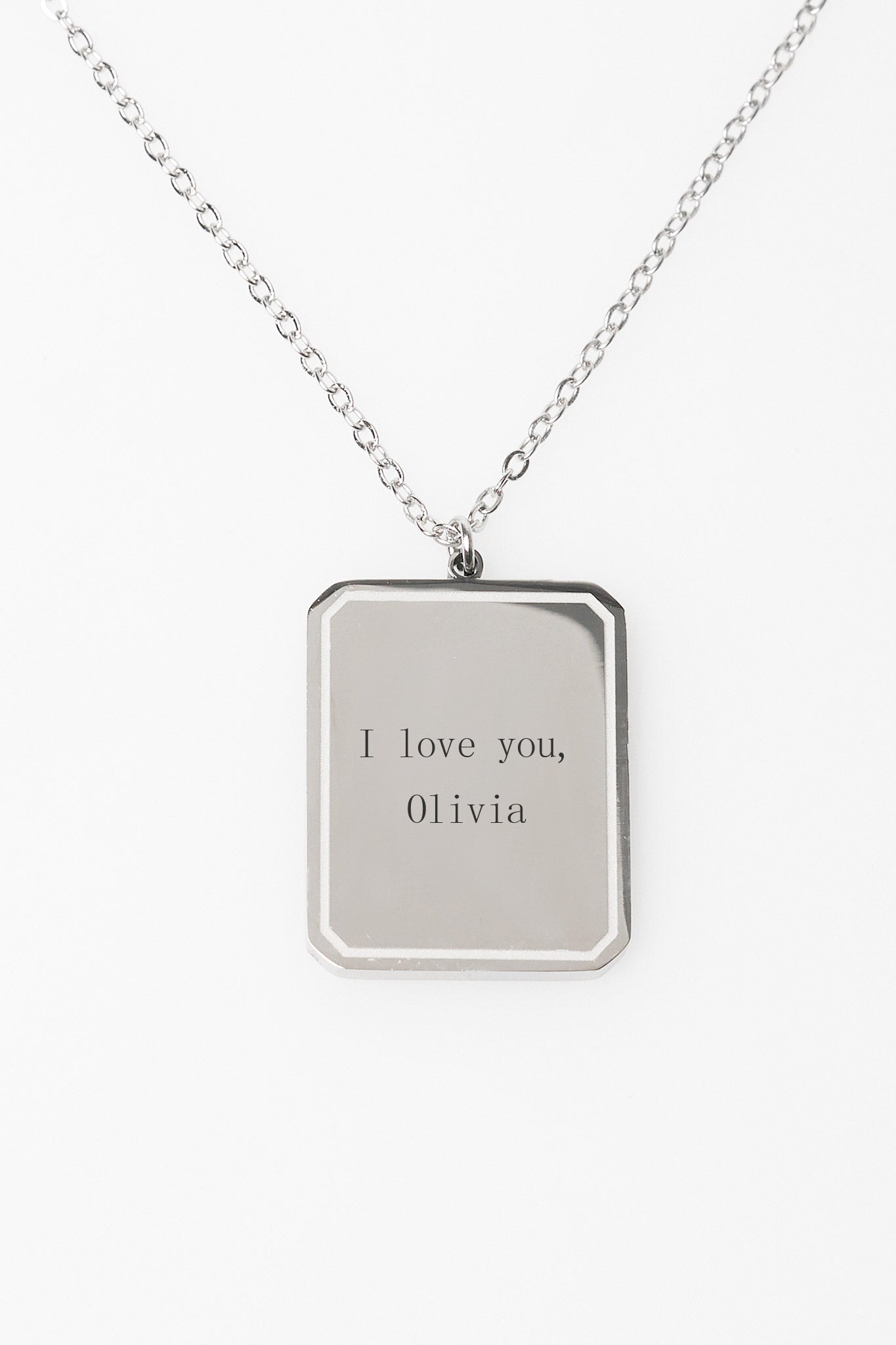 Collier Bordure Personnalisable Large