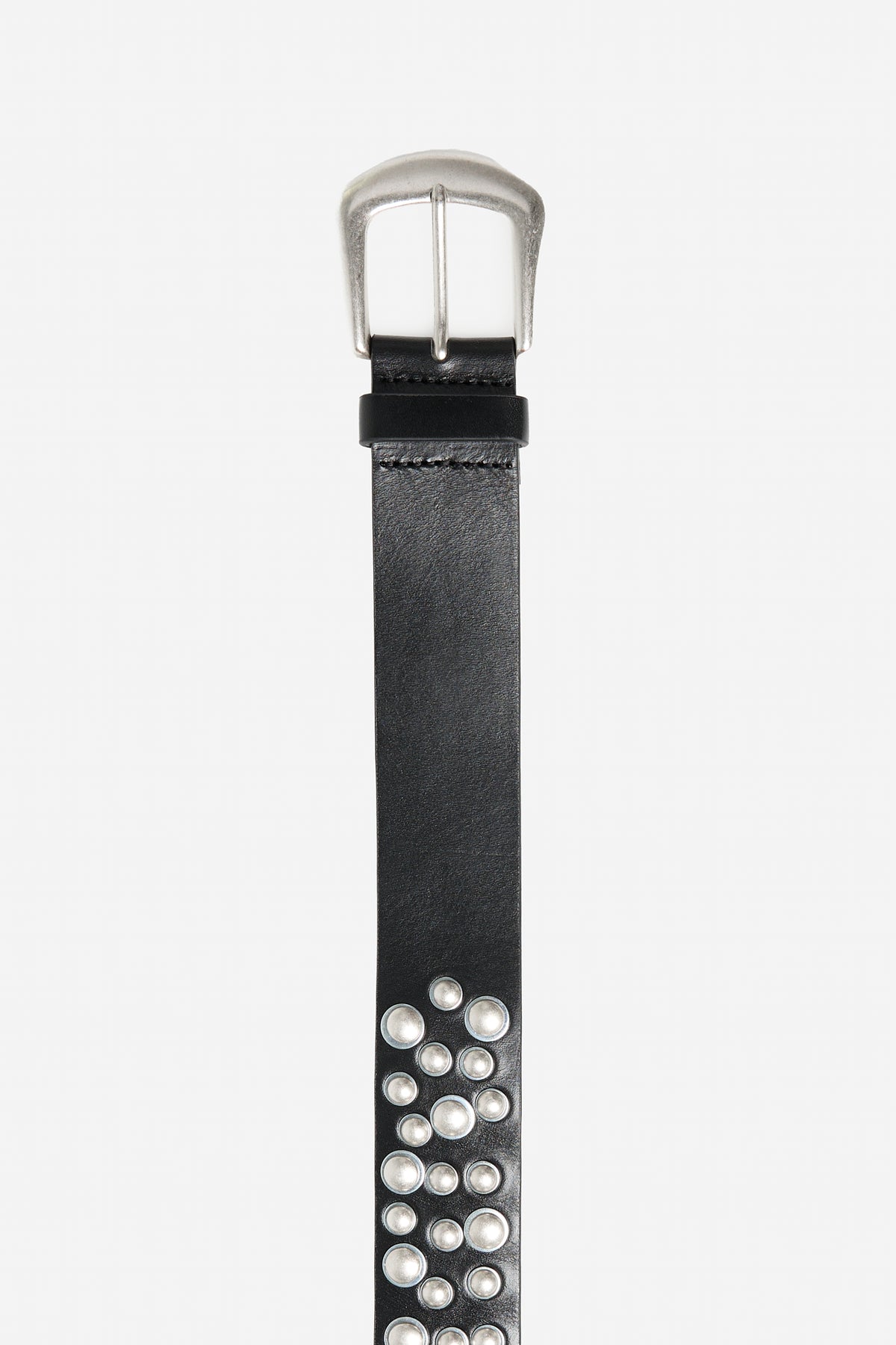 Black Studded Belt