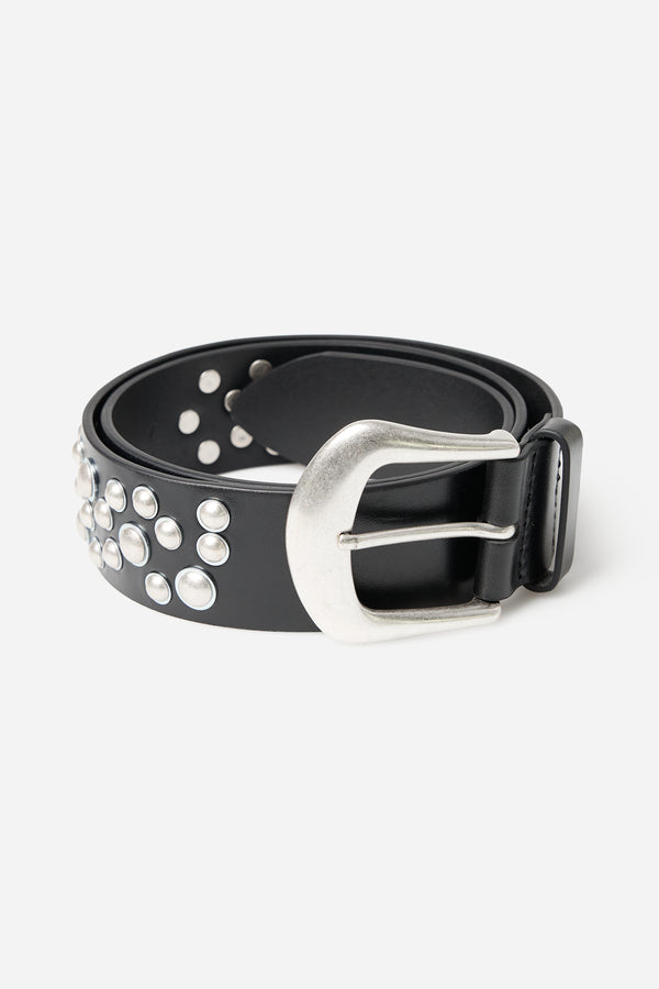 Black Studded Belt