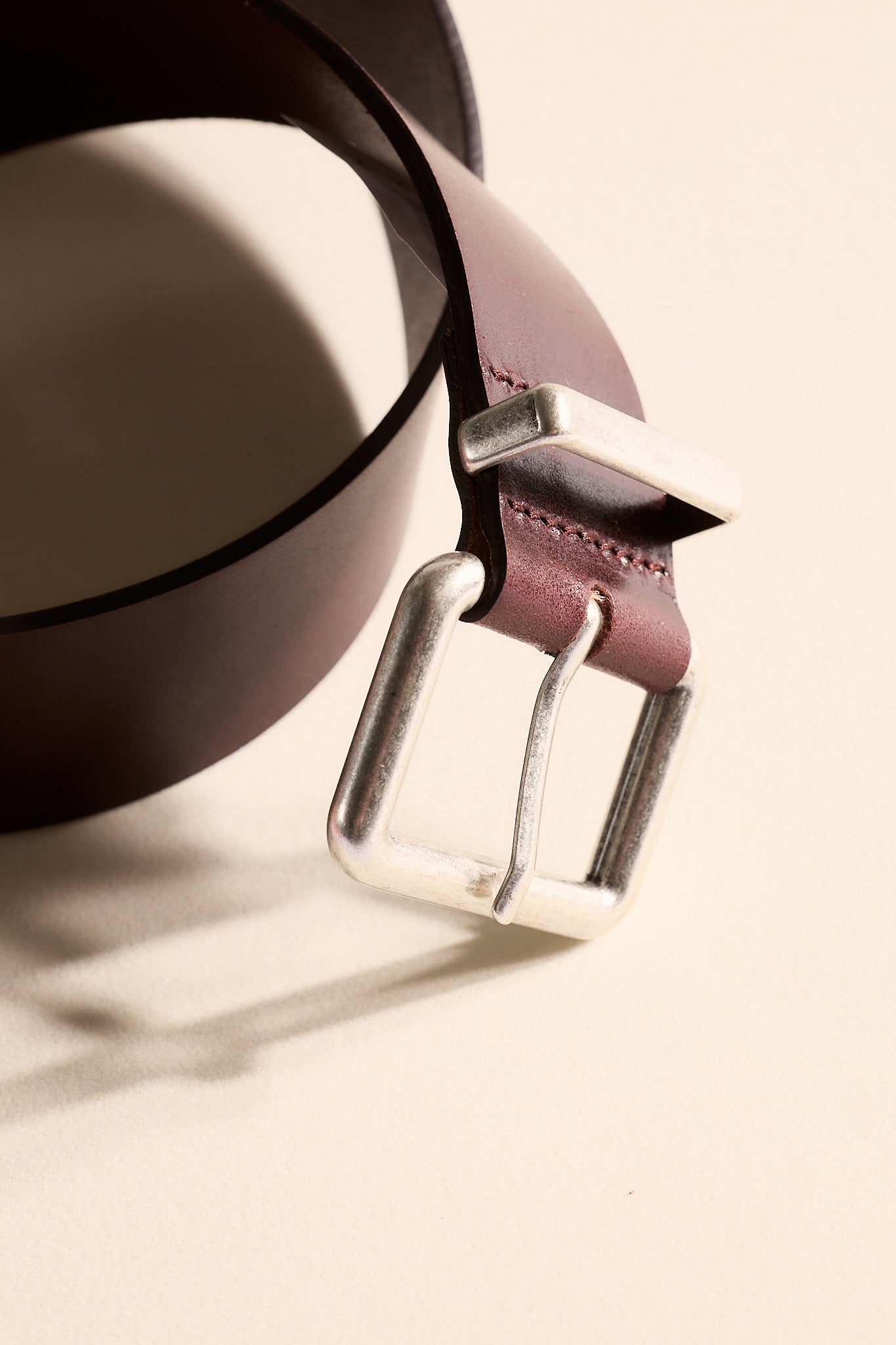 Ceinture Basique Bordeaux