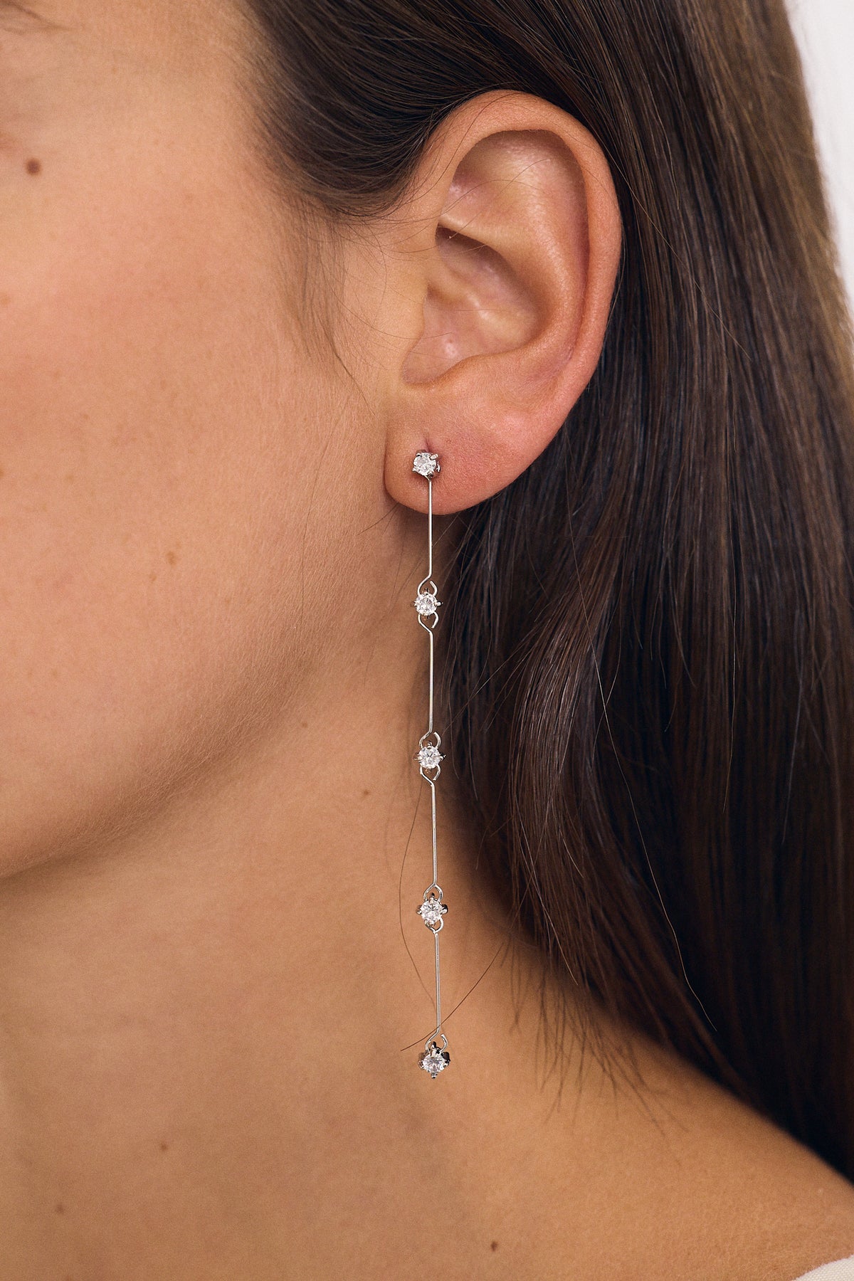 Pendientes Desmontable Circons Par