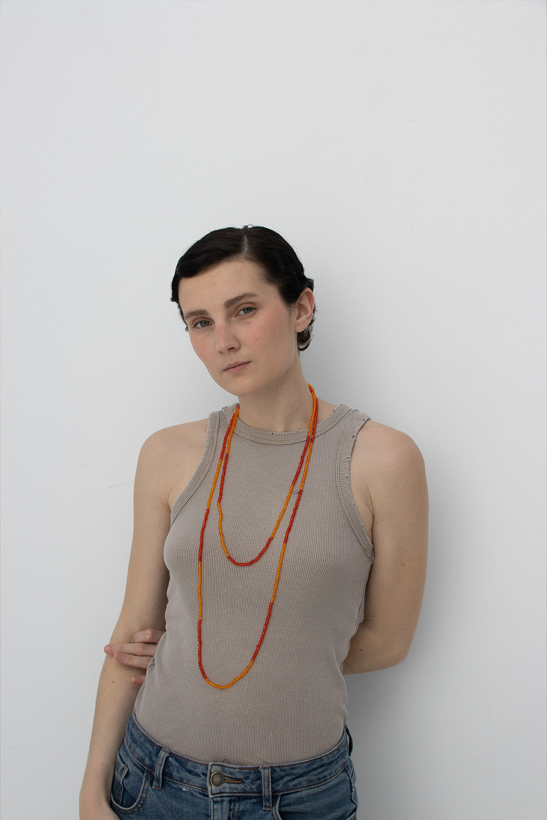 Collar Gatsby Naranja