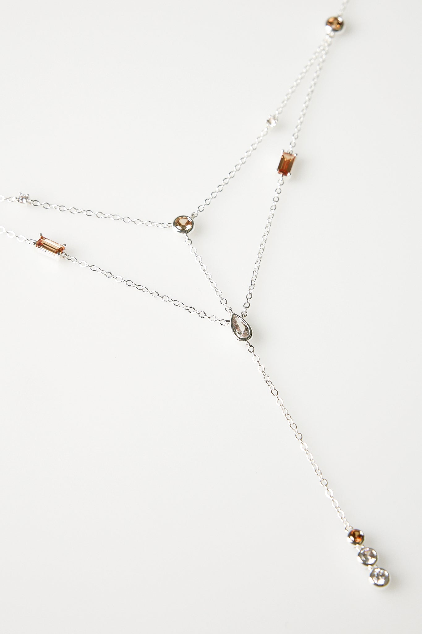 Collier Double Zirconium