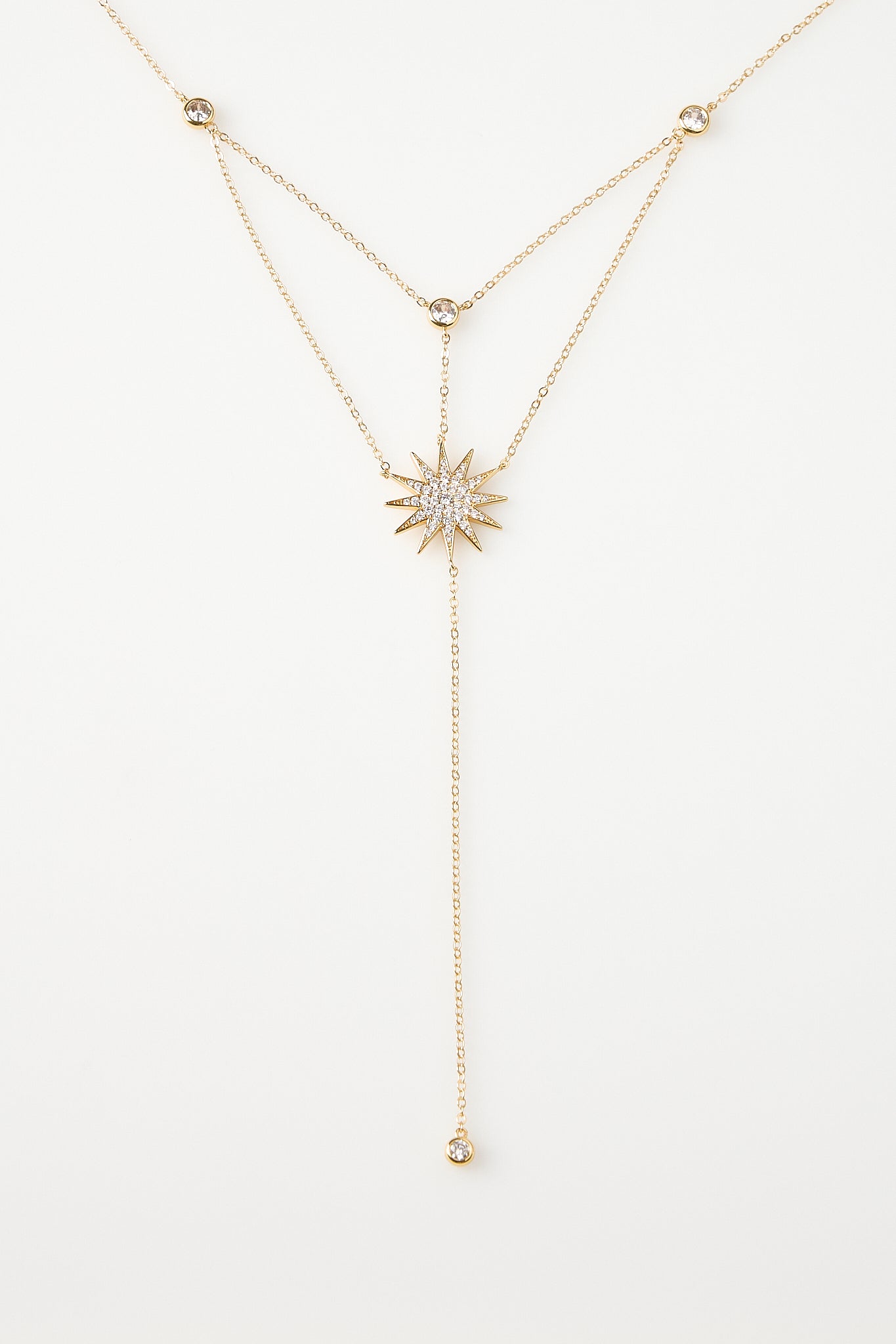 Collier Double Étoile