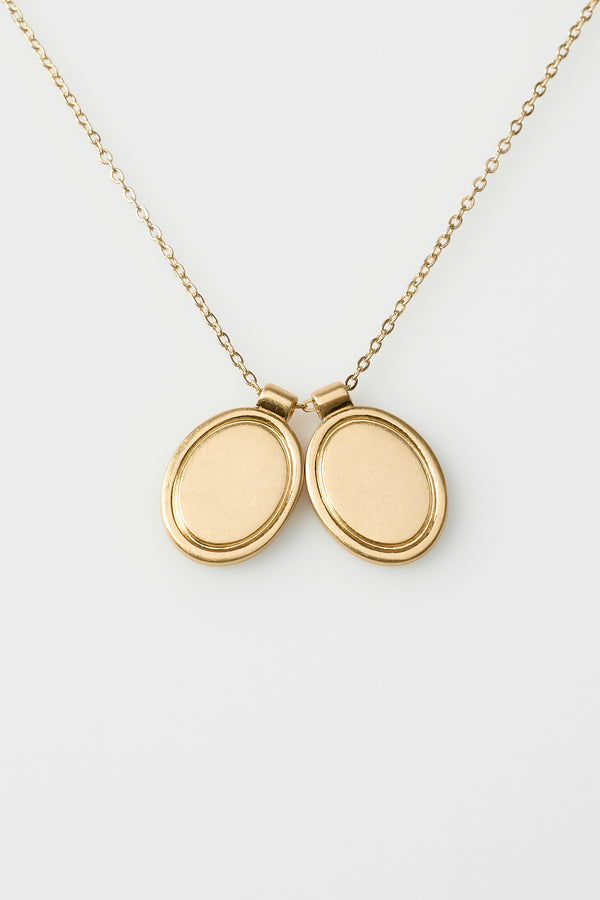 Double Oval Pendant