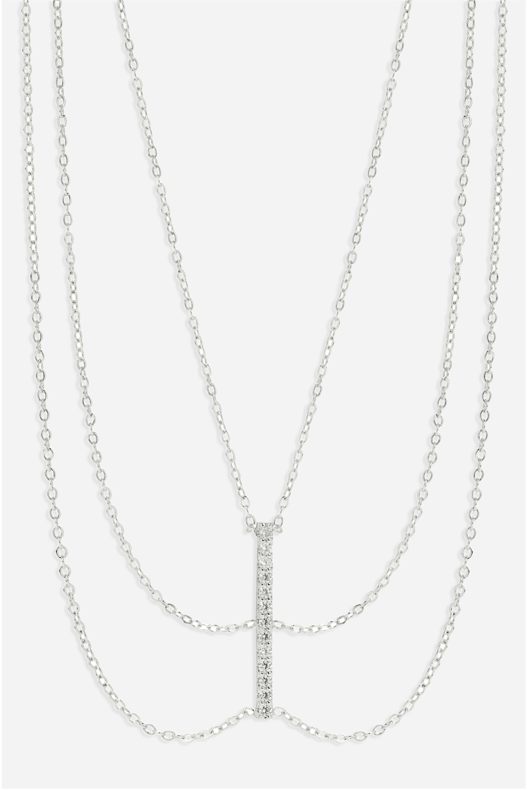 Collier à triple barre