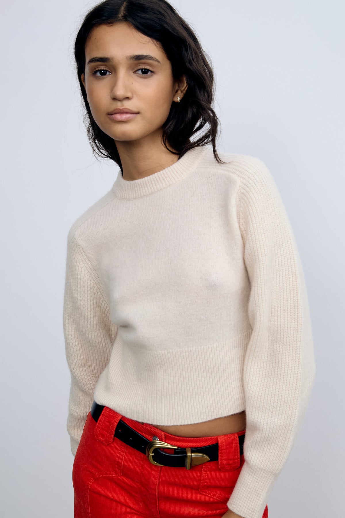 Jersey Cropped Crudo