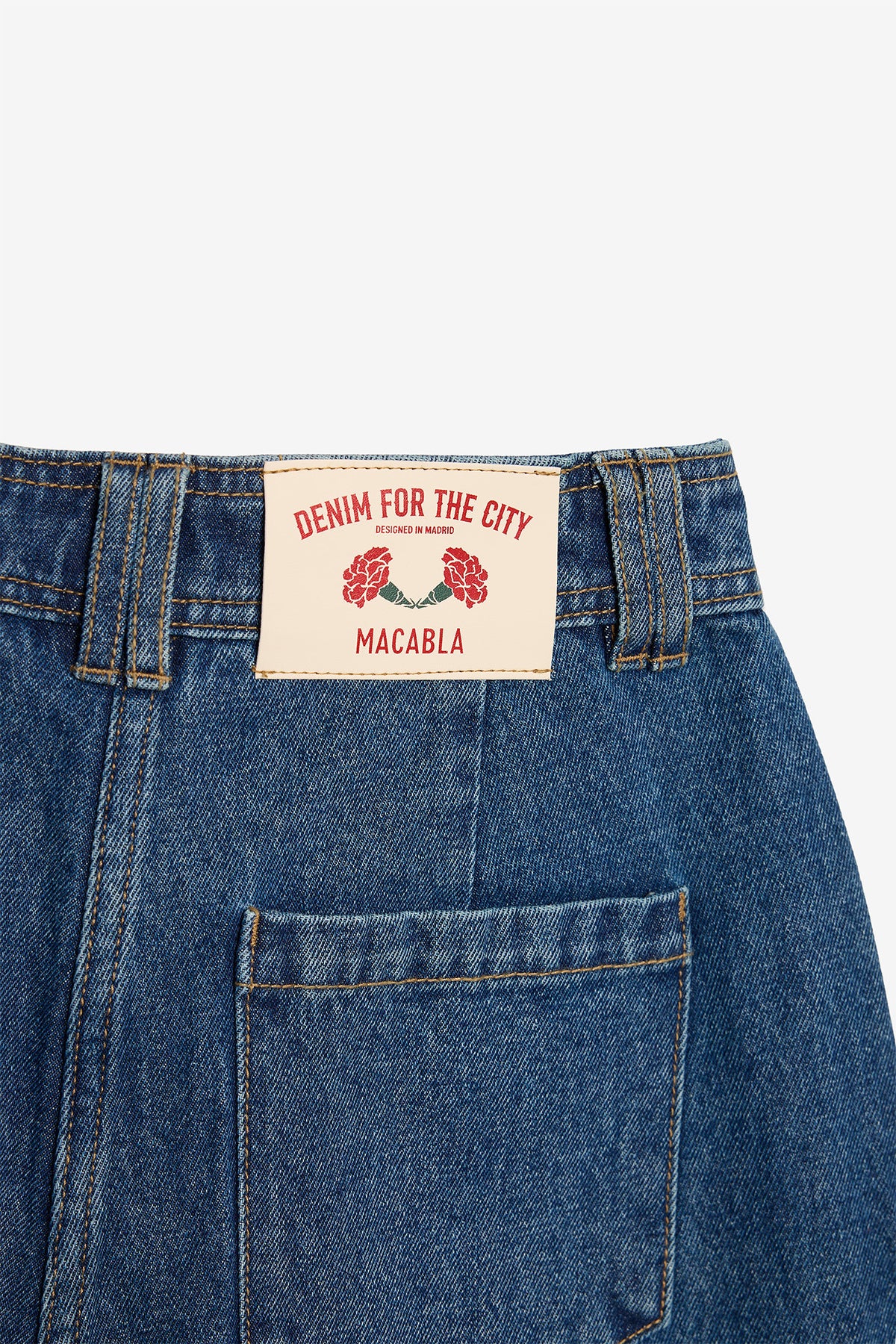 Adjustable Ankle Jeans