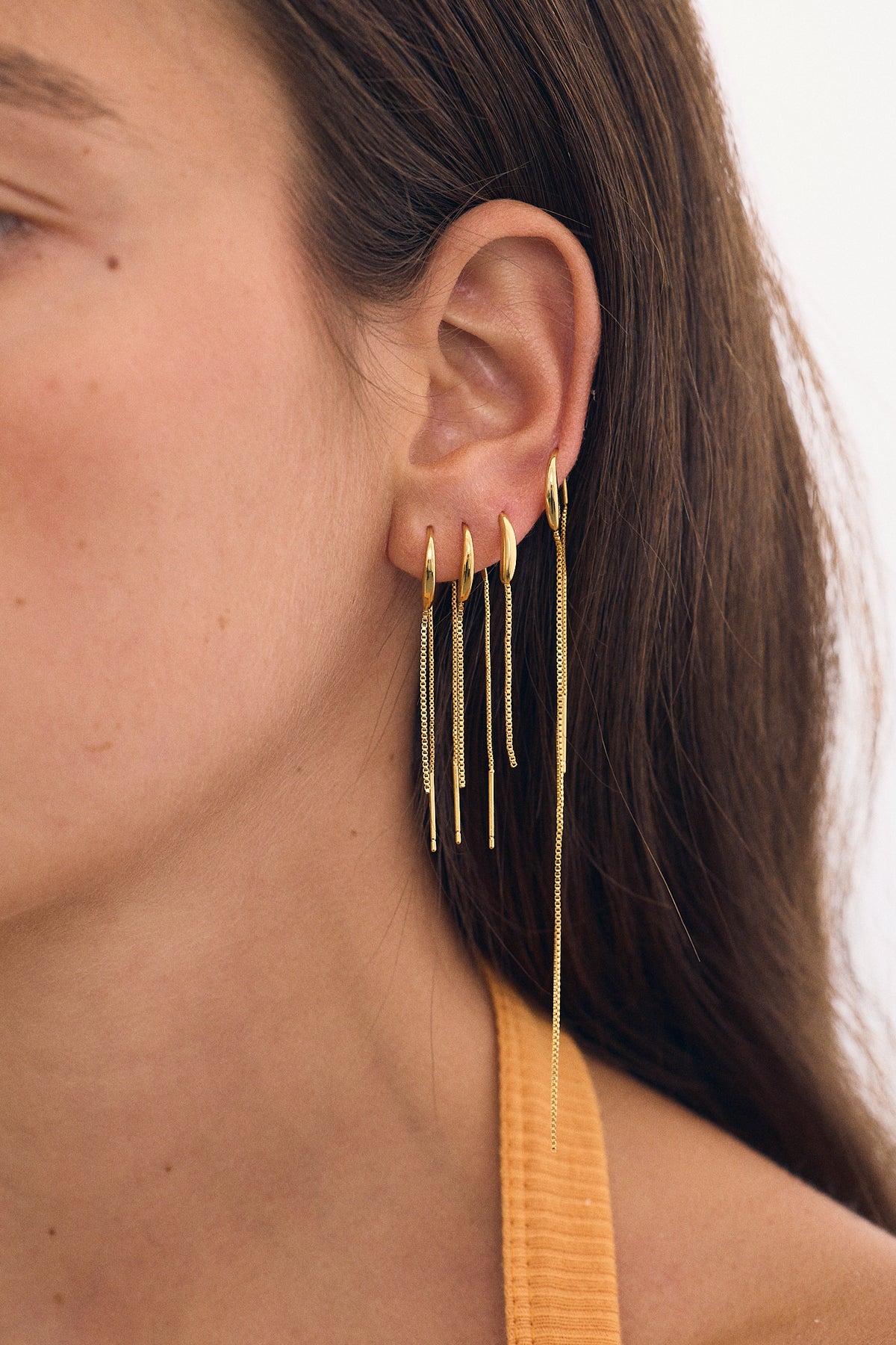 Double Chain Earring (Unit)