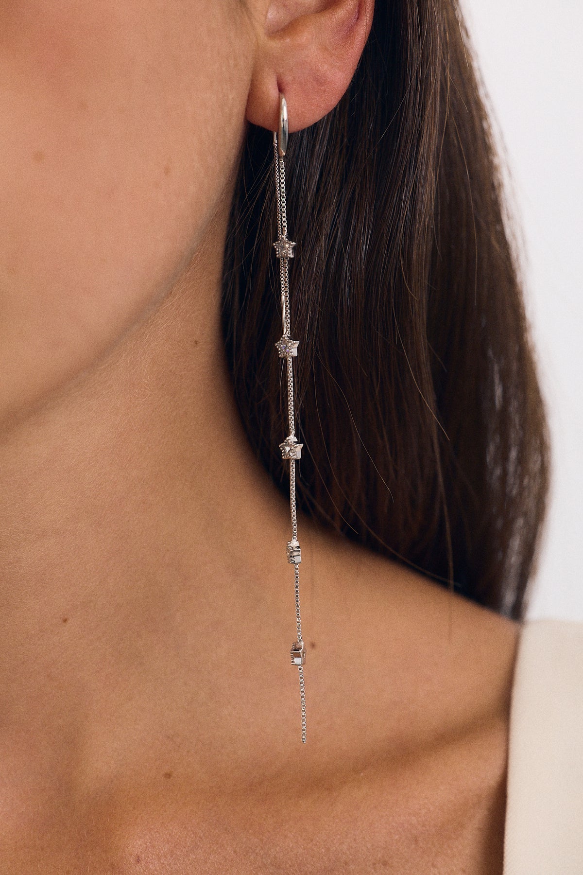 Star Chain Earring (Unit)