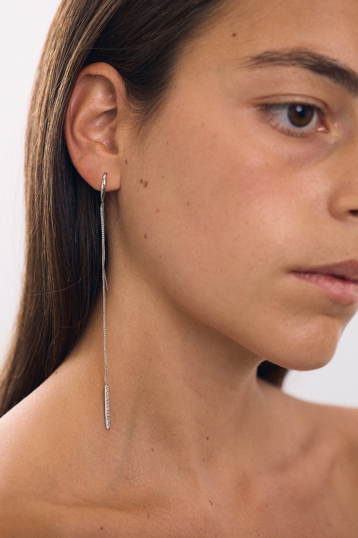 Double Chain Flare Earring (unit)