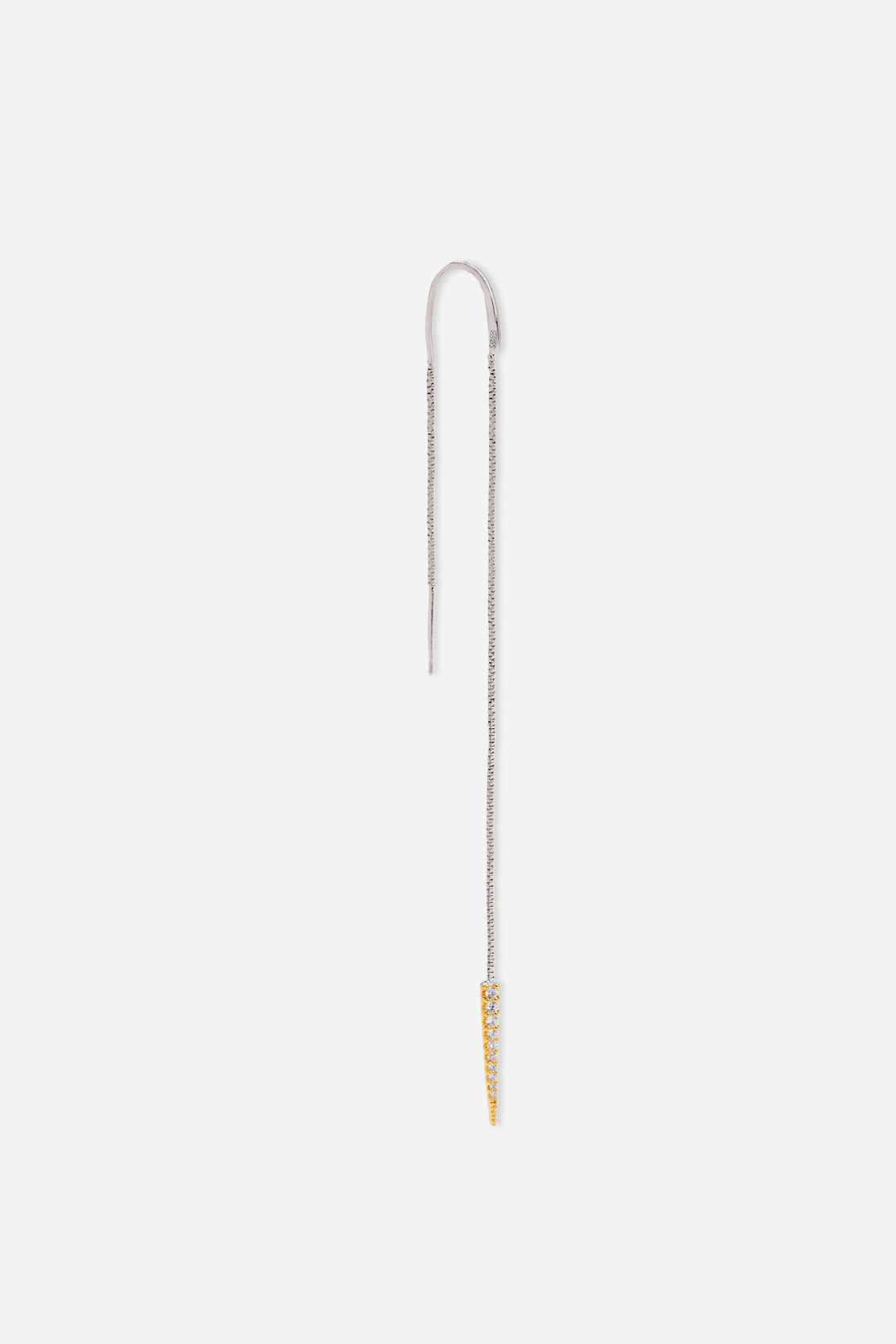 Double Chain Flare Mix Earring (Unit)