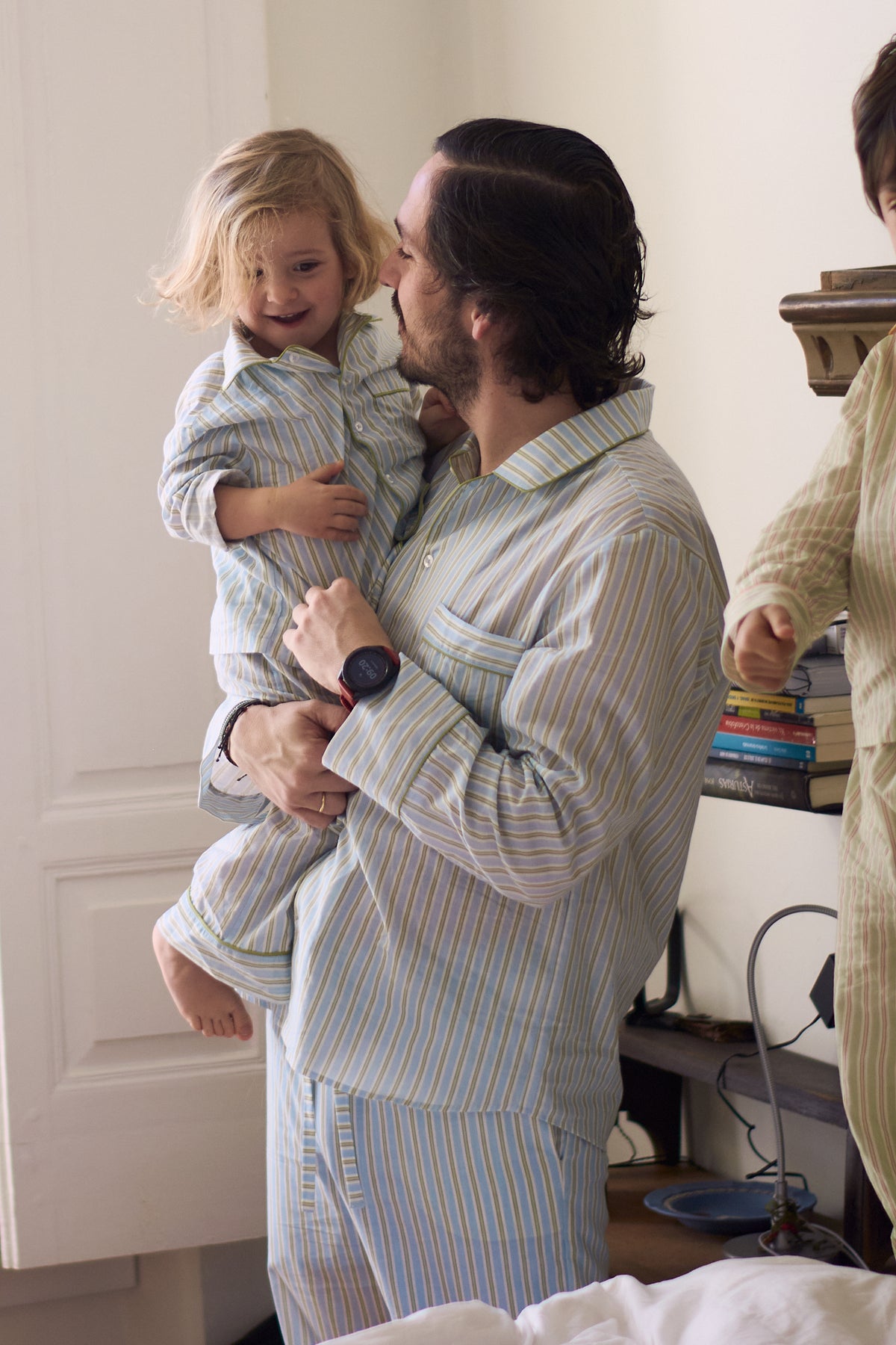Unisex Blue Striped Pyjamas