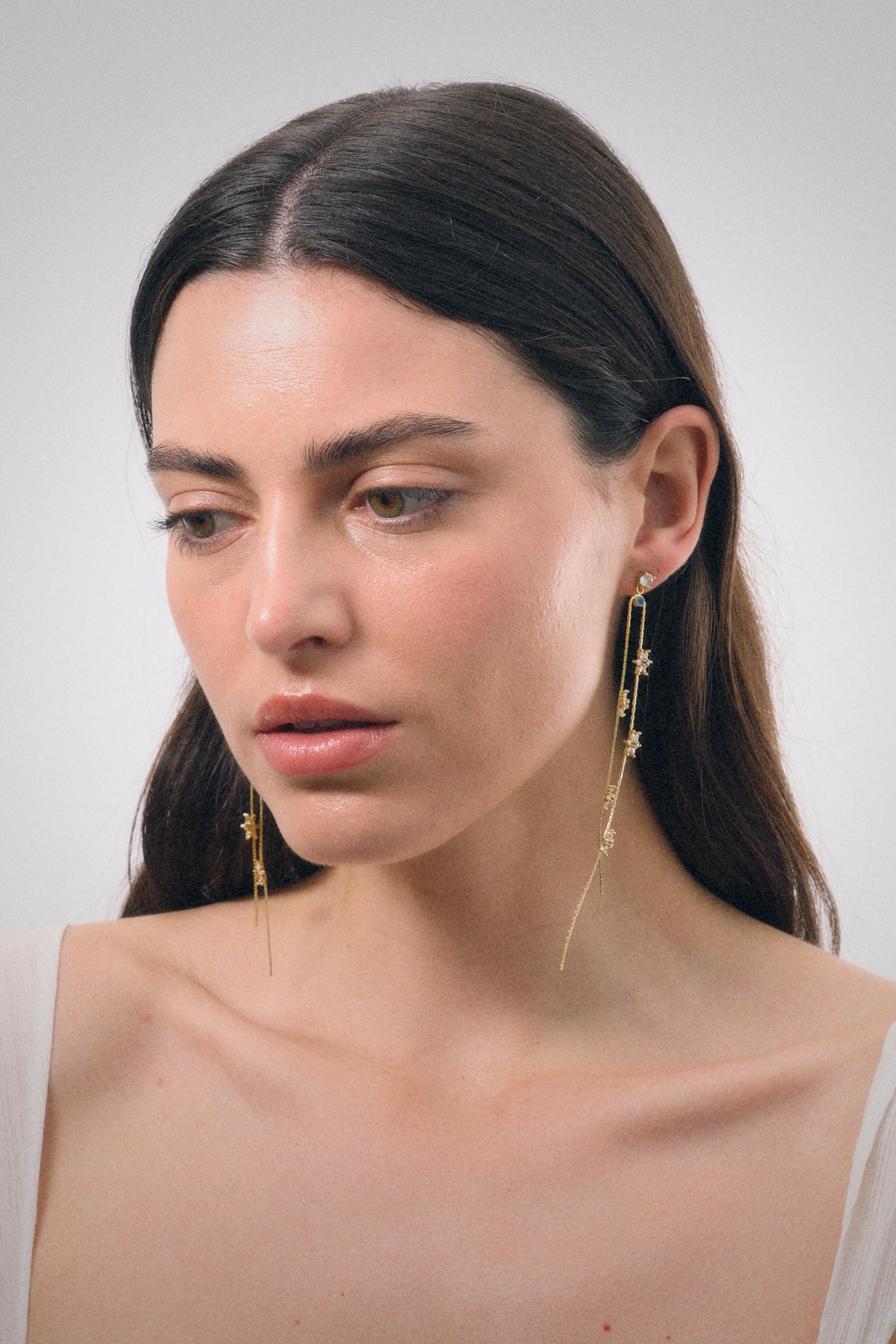 Pendientes Flores Azules