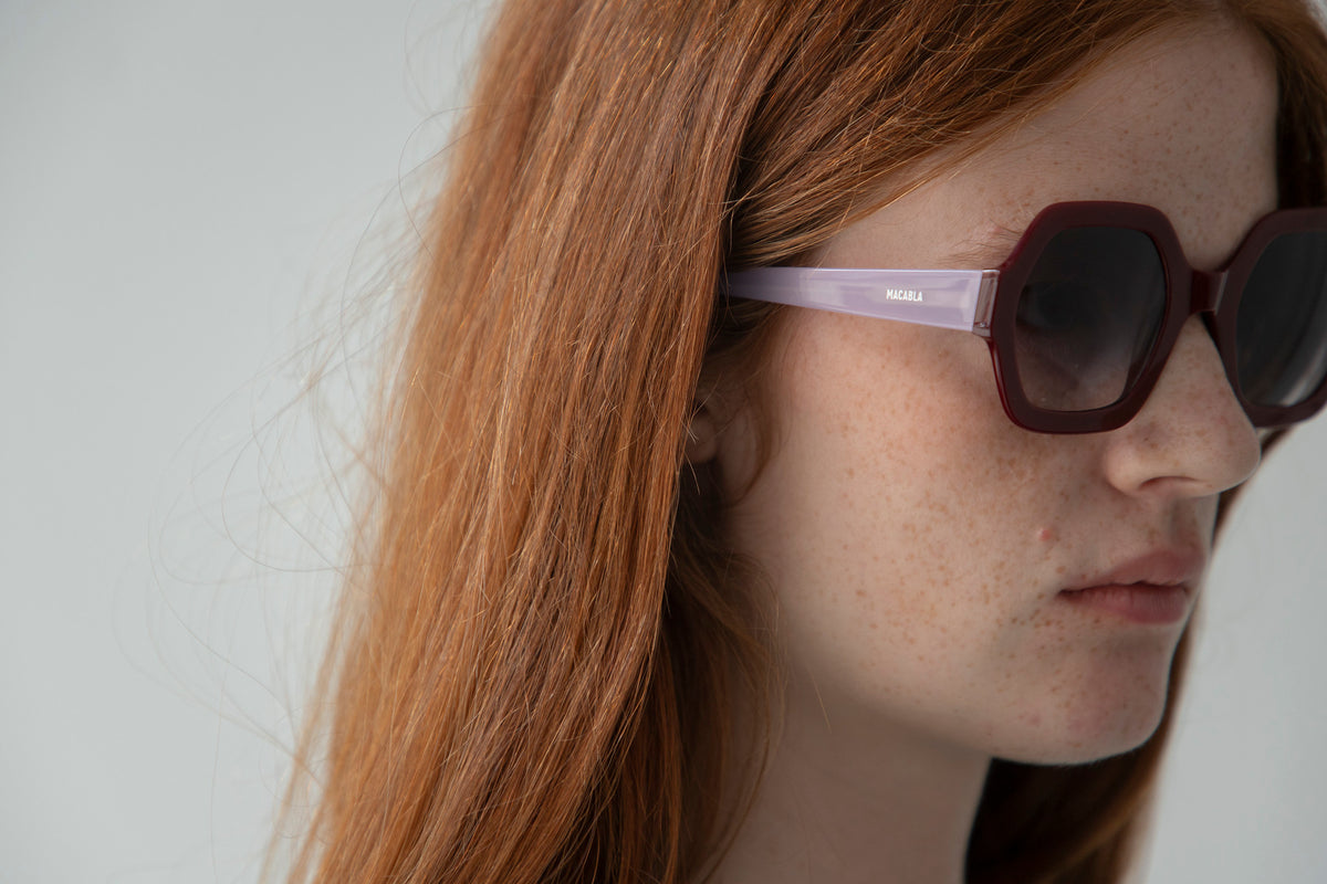 Gafas de Sol Lola Granate y Lila