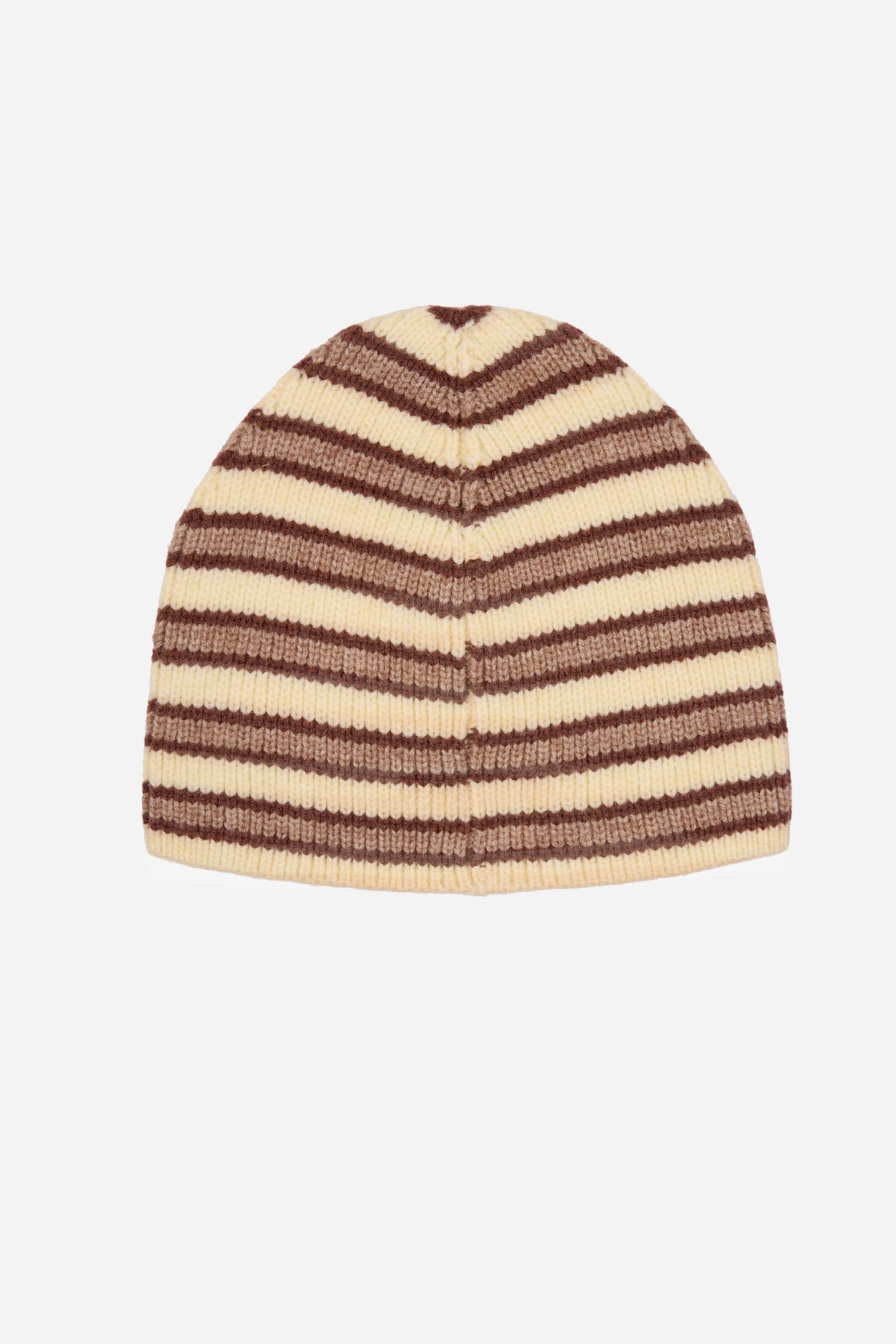 Gorro Rayas Crudo y Marrón