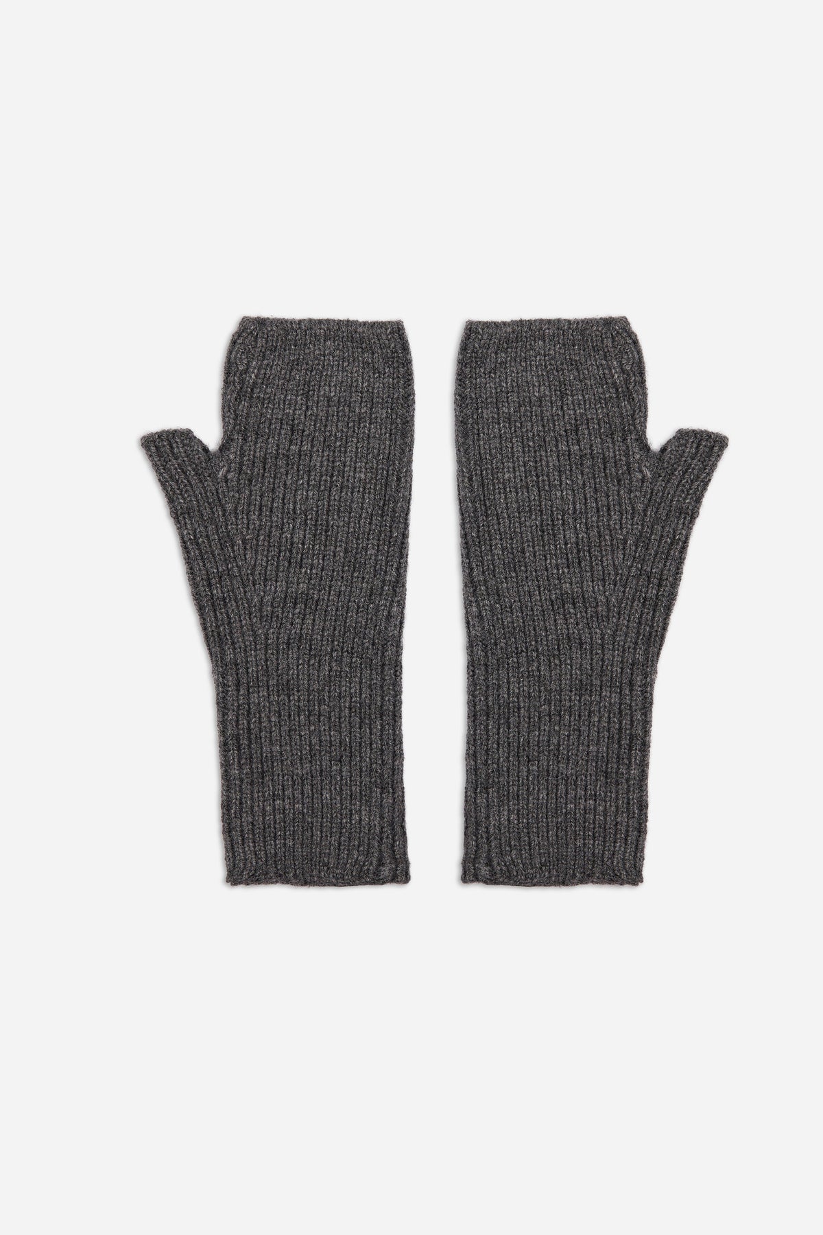 Dark Gray Mittens