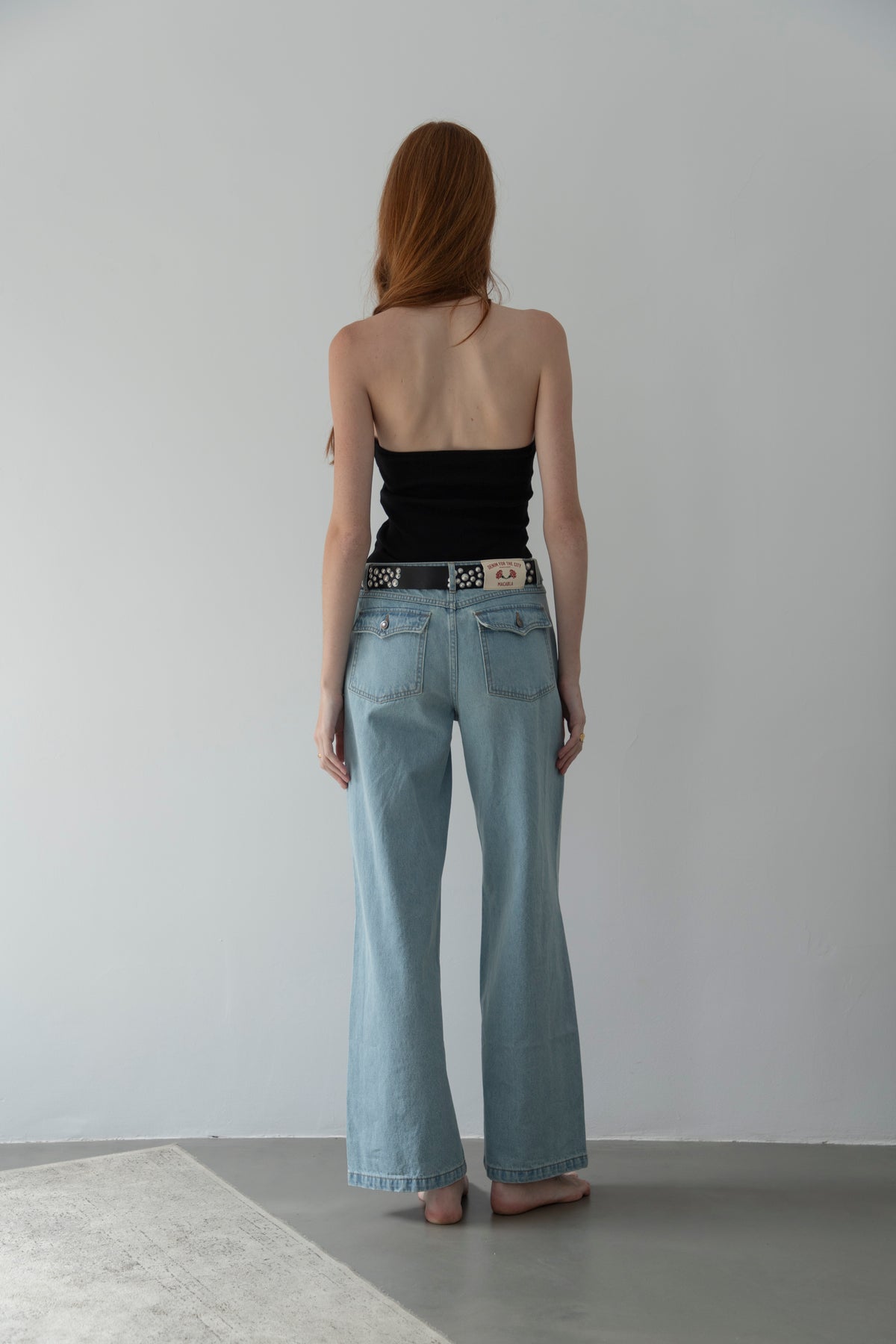 Top Halter Negro