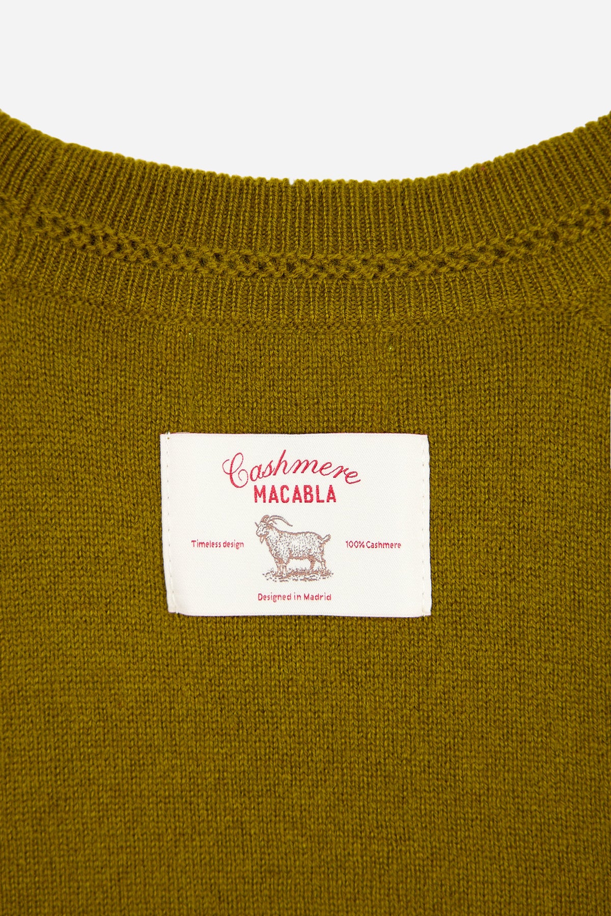 Jersey Cashmere Oliva