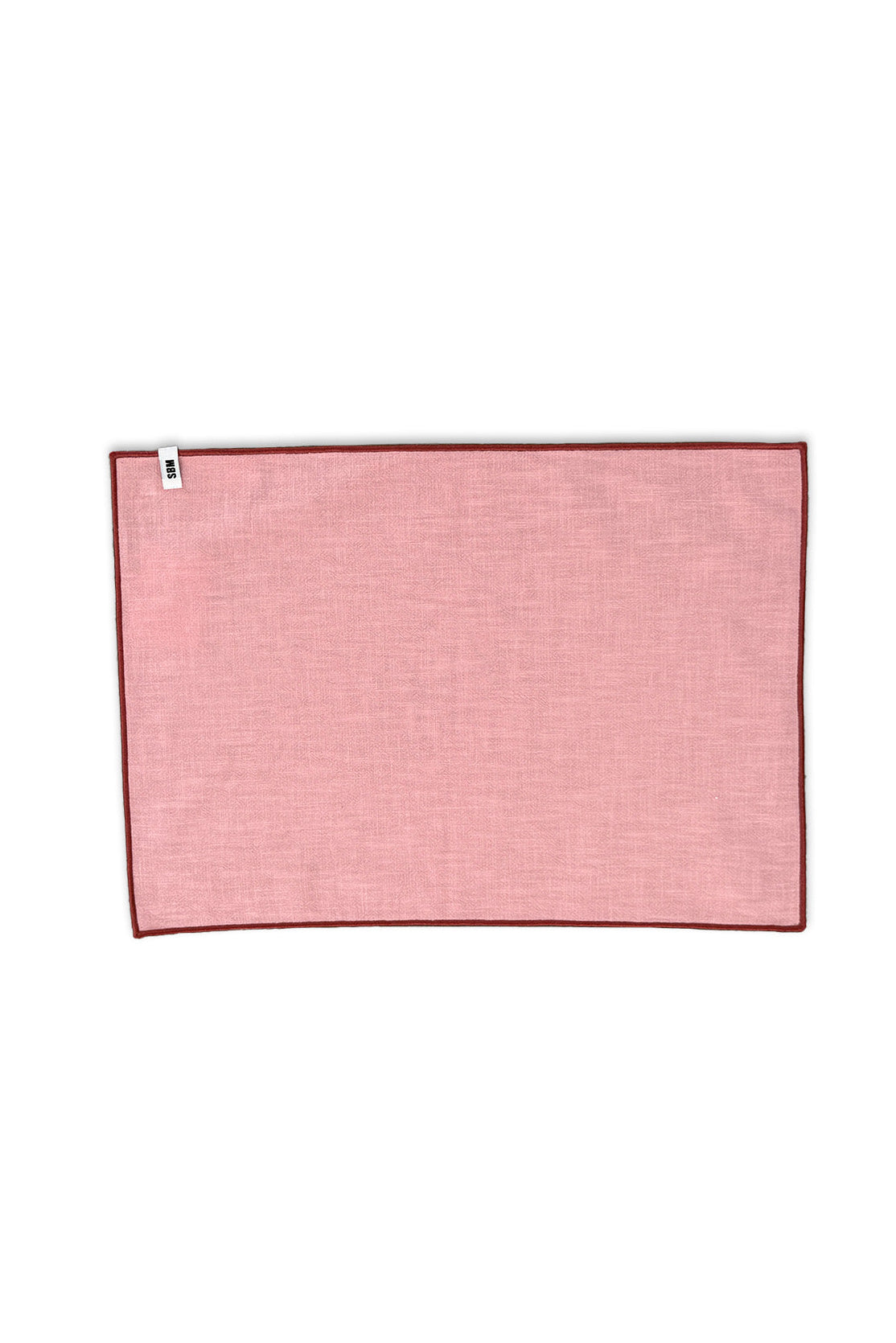 Mantel Individual Liso Rosa