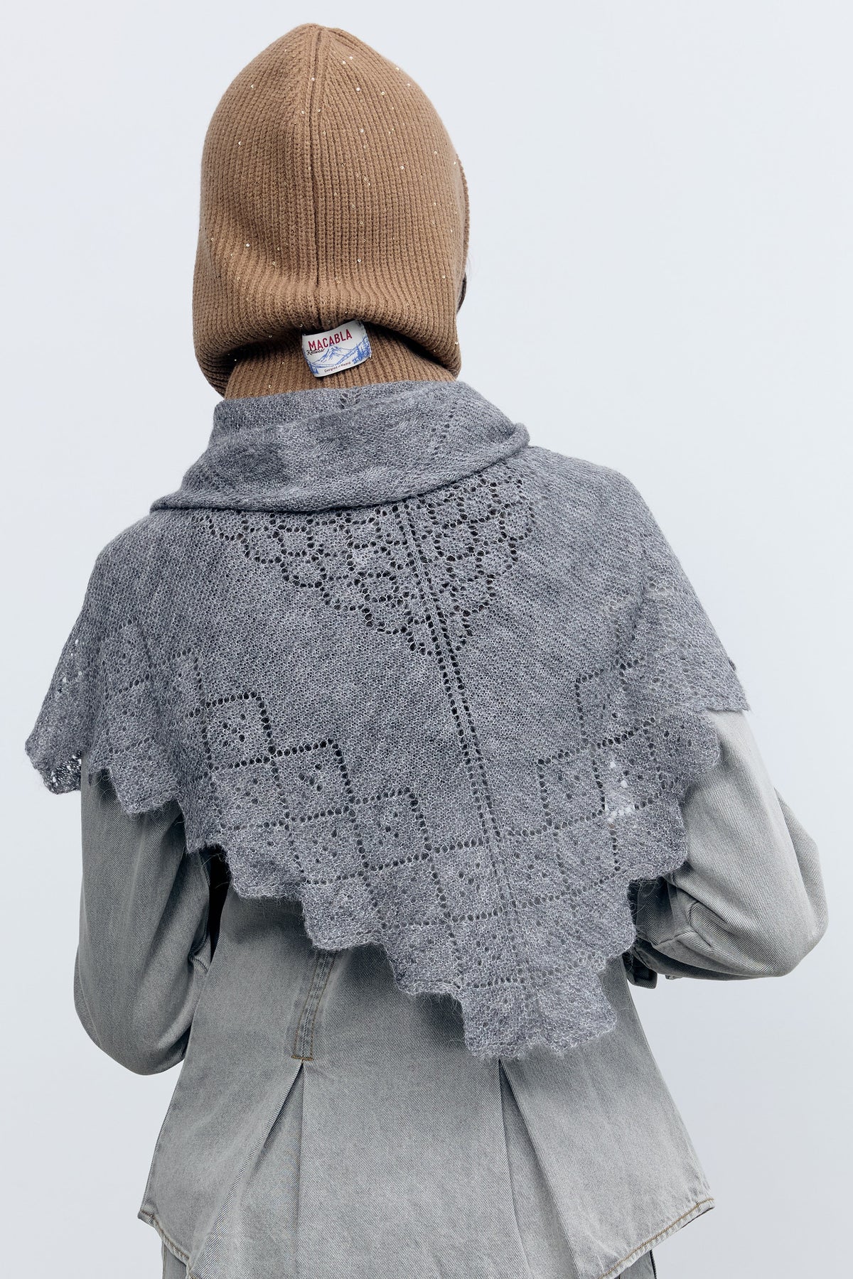 Balaclava Brillo Marrón